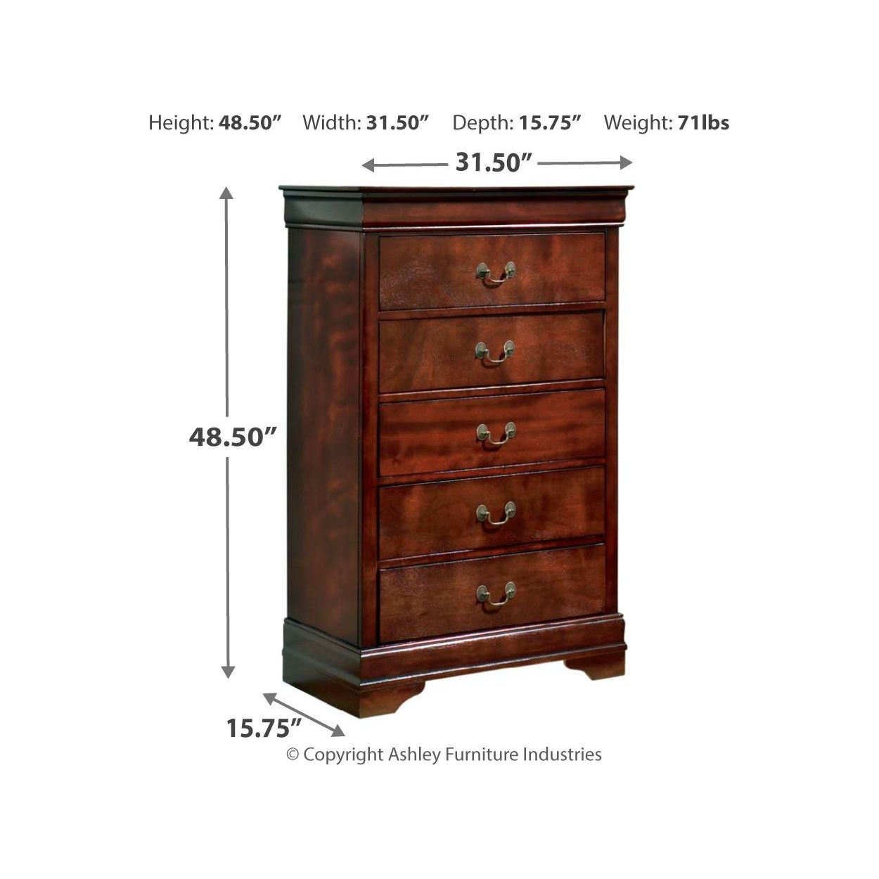 Alisdair - Reddish Brown - Chest