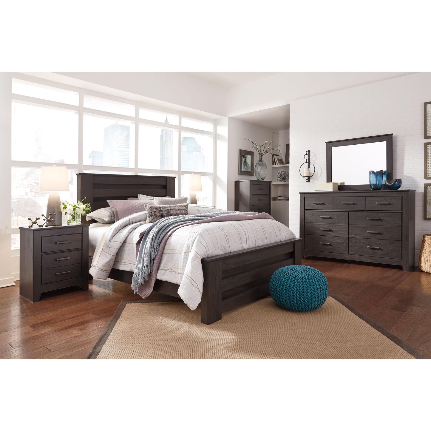 Brinxton - Panel Bedroom Set
