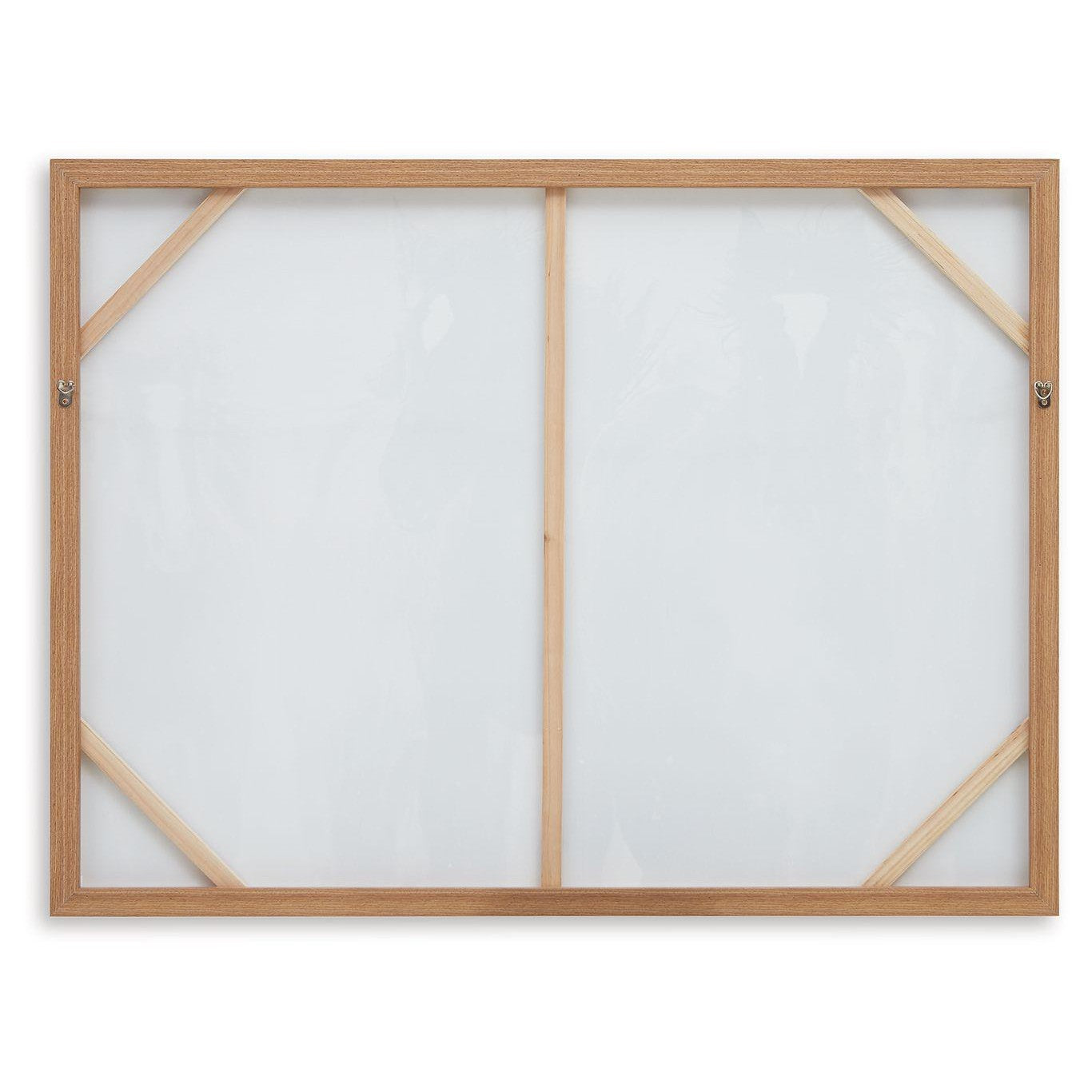 Chaseburn - Brown / Black / White - Wall Art
