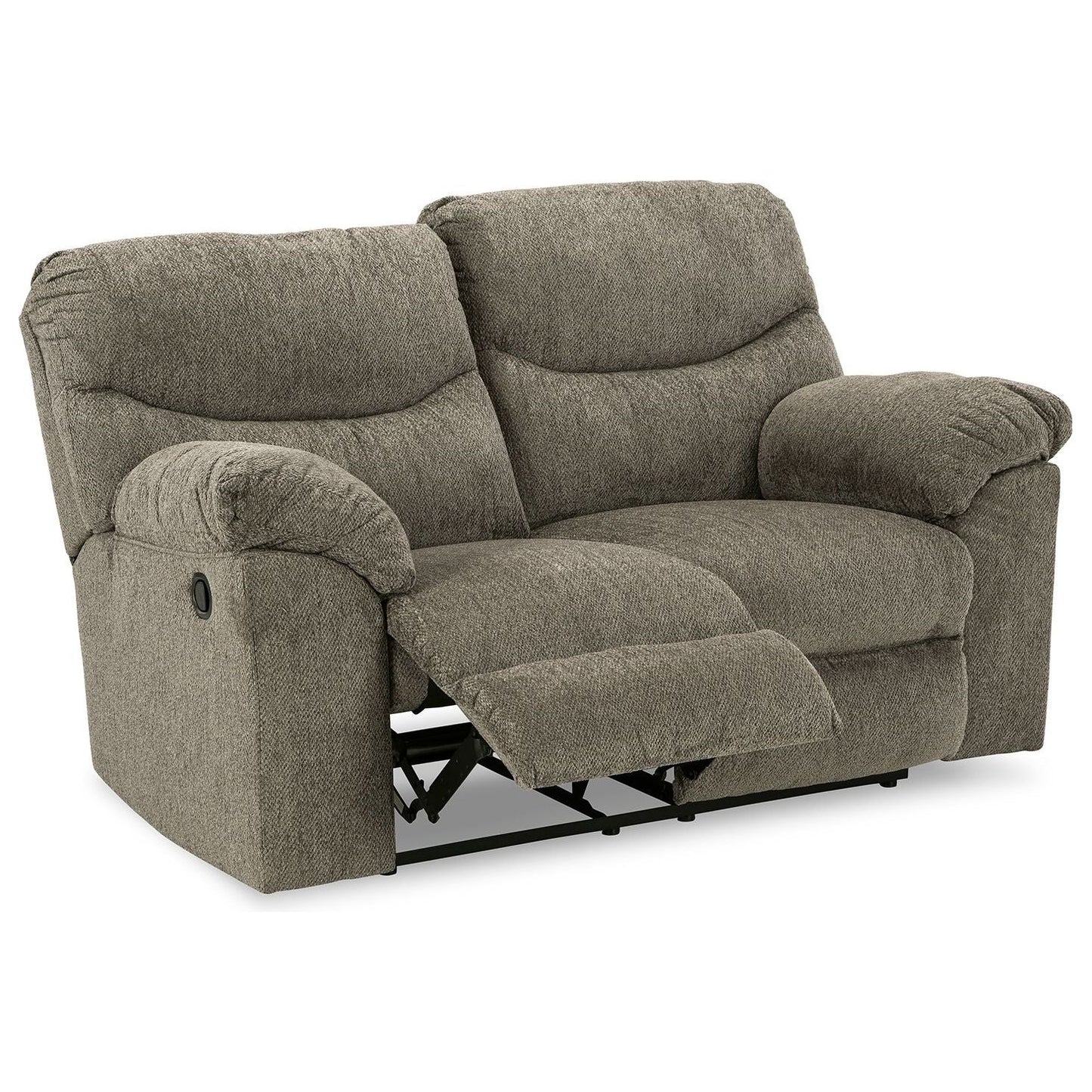 Alphons - Putty - Reclining Loveseat - Fabric