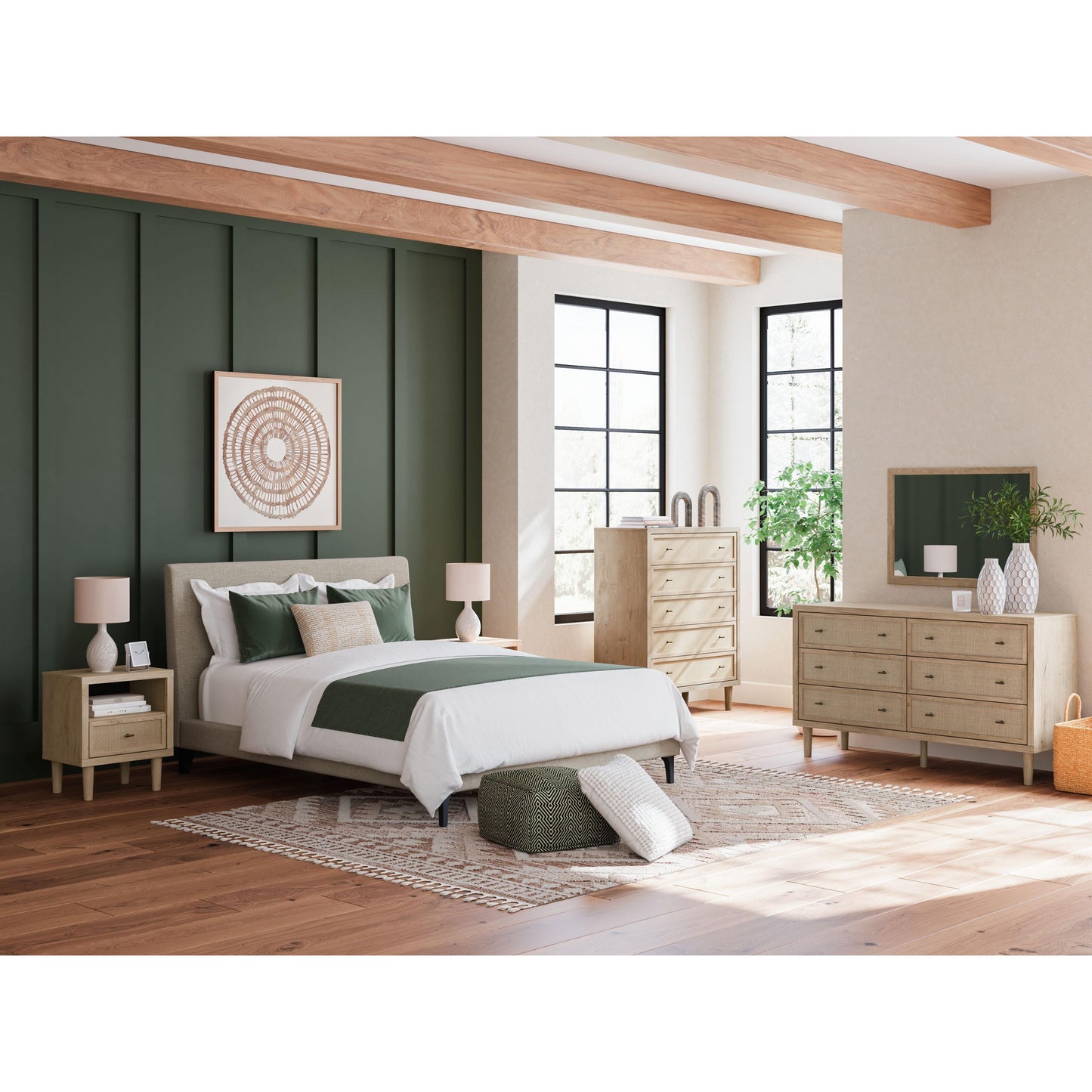 Cielden - Upholstered Bedroom Set