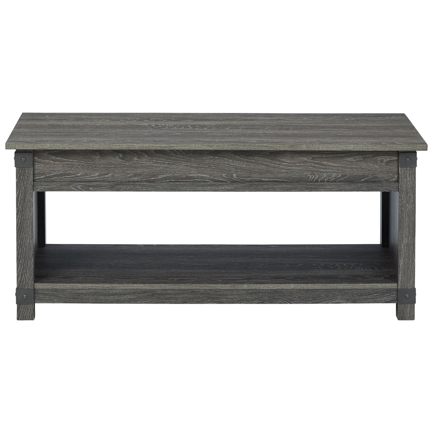 Freedan - Grayish Brown - Rect Lift Top Cocktail Table