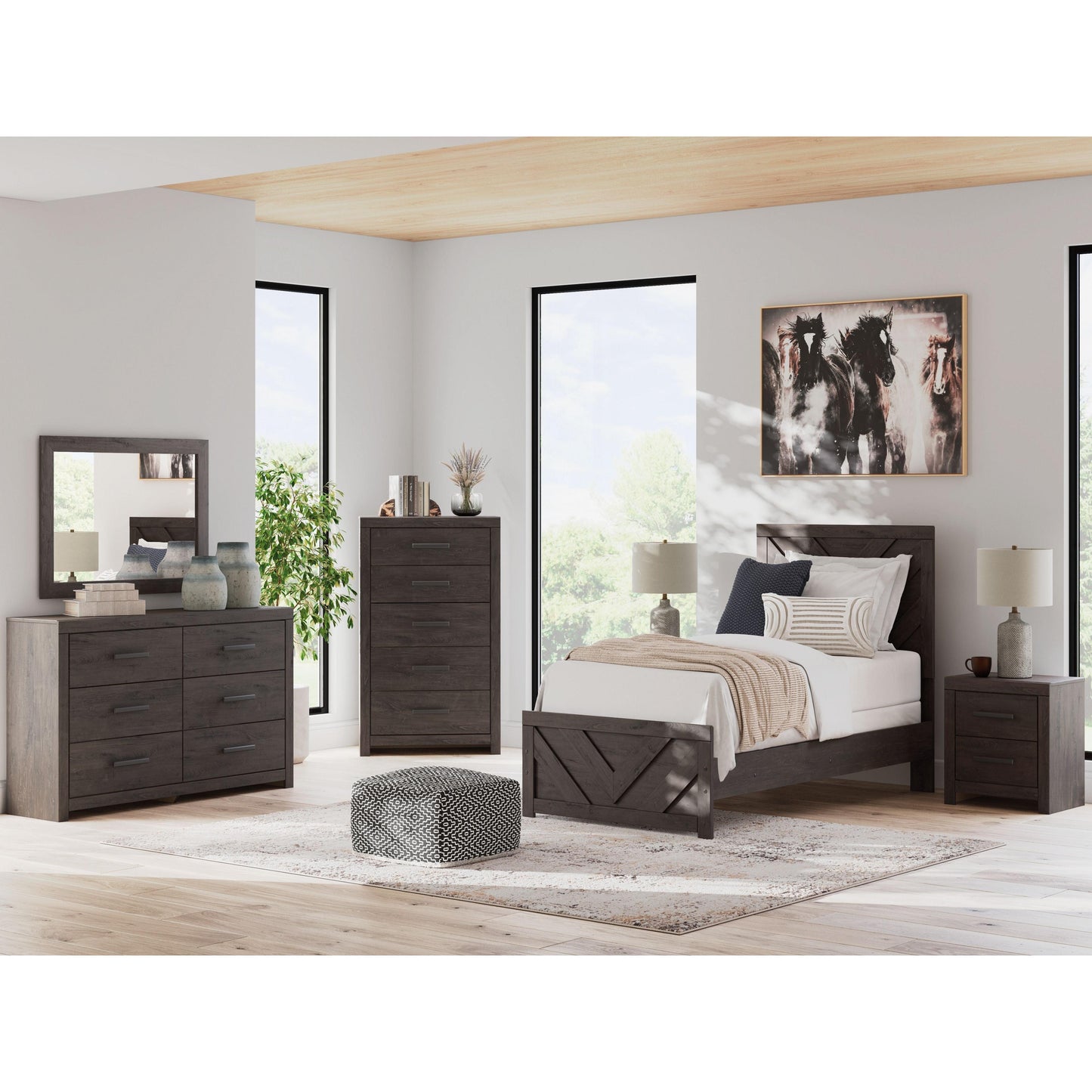 Prendonea - Panel Bedroom Set
