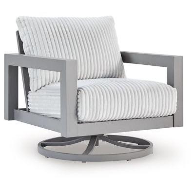 Hurley Park - Swivel Chair With Cushion - Gray