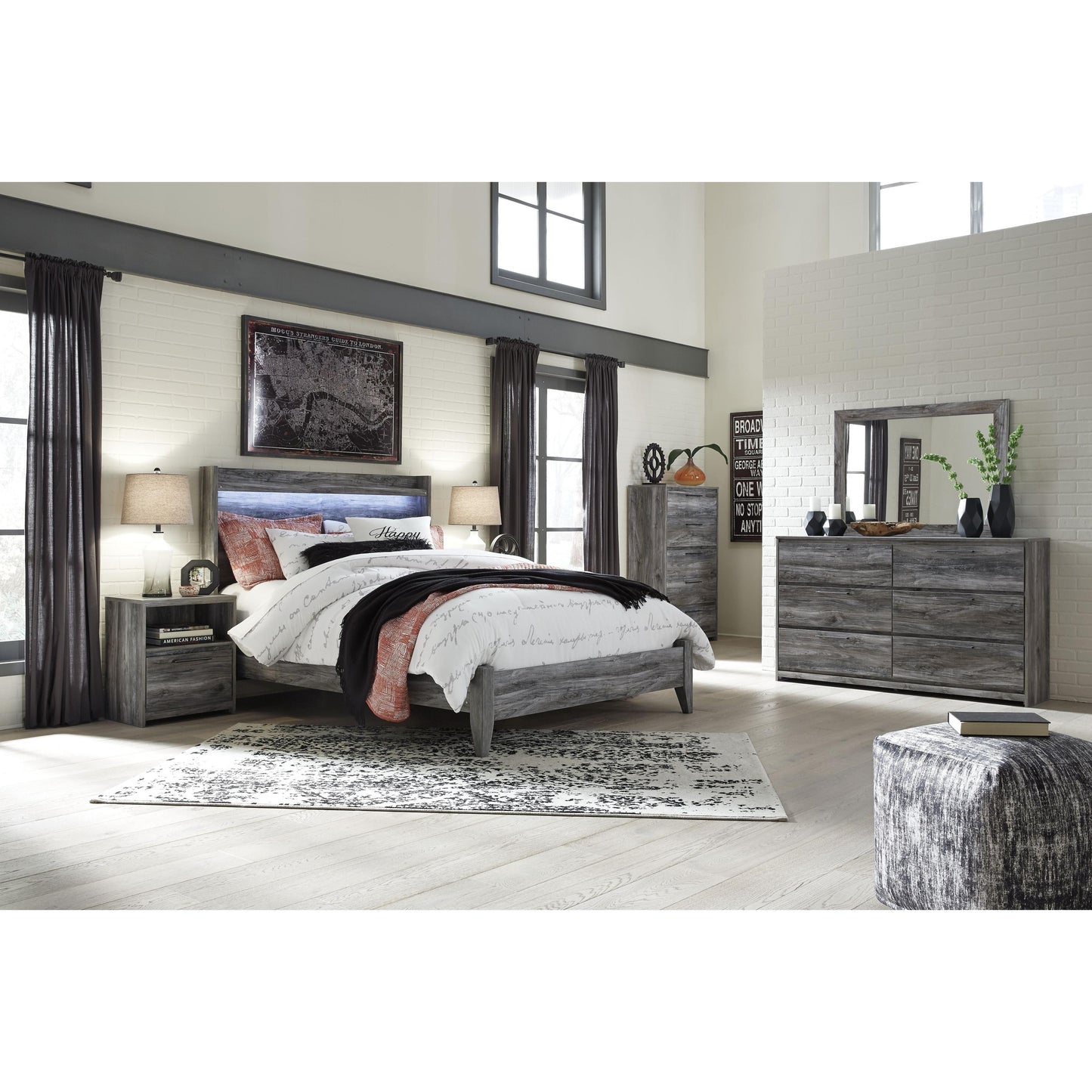 Baystorm - Panel Bedroom Set