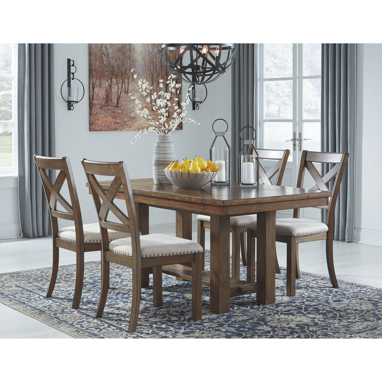 Moriville - Rectangular Dining Table Set