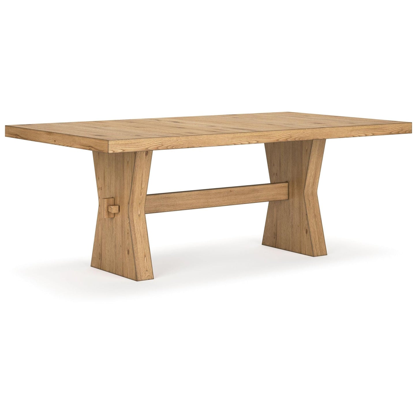 Galliden - Light Brown - Rectangular Dining Room Table