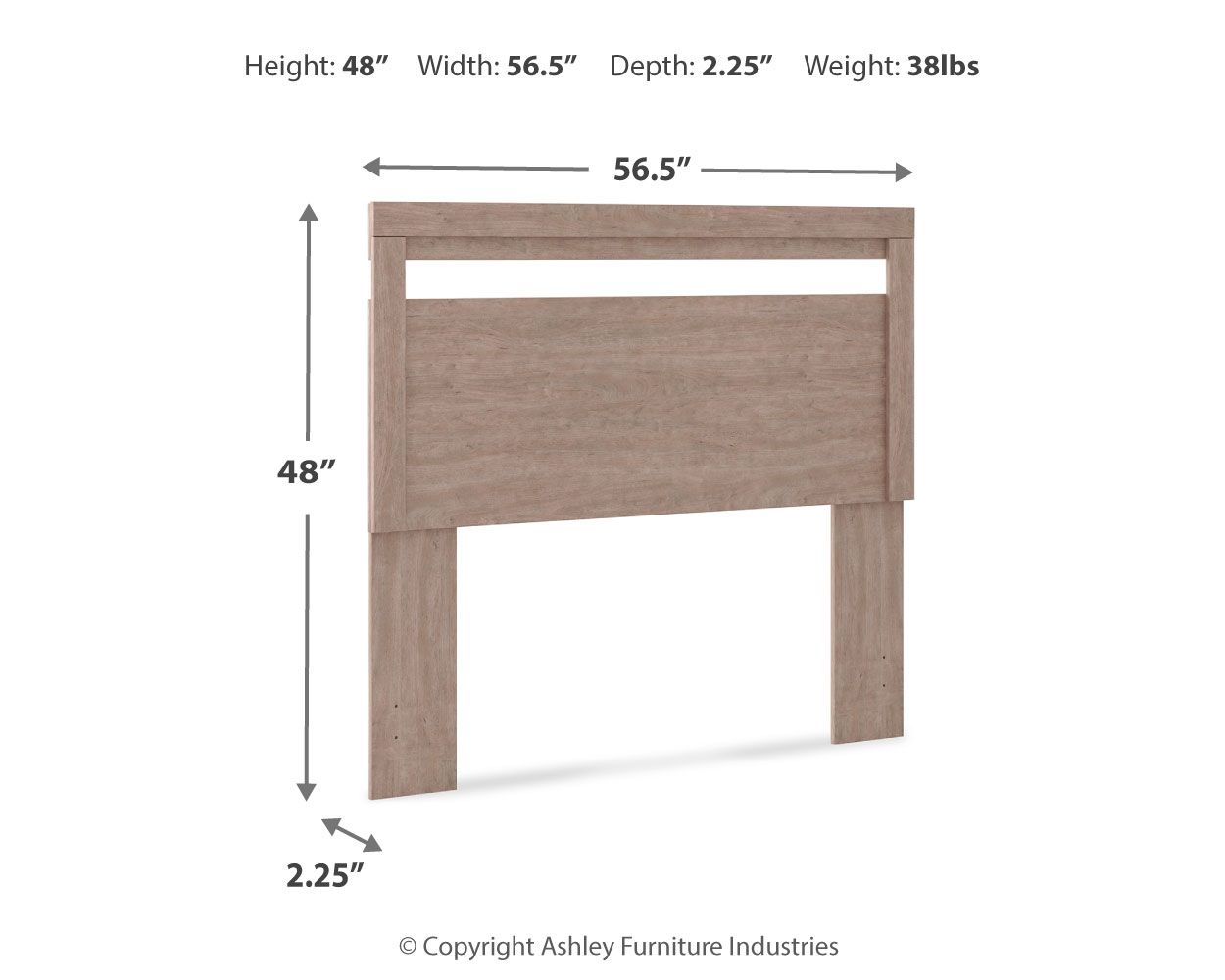 Flannia - Youth Panel Headboard