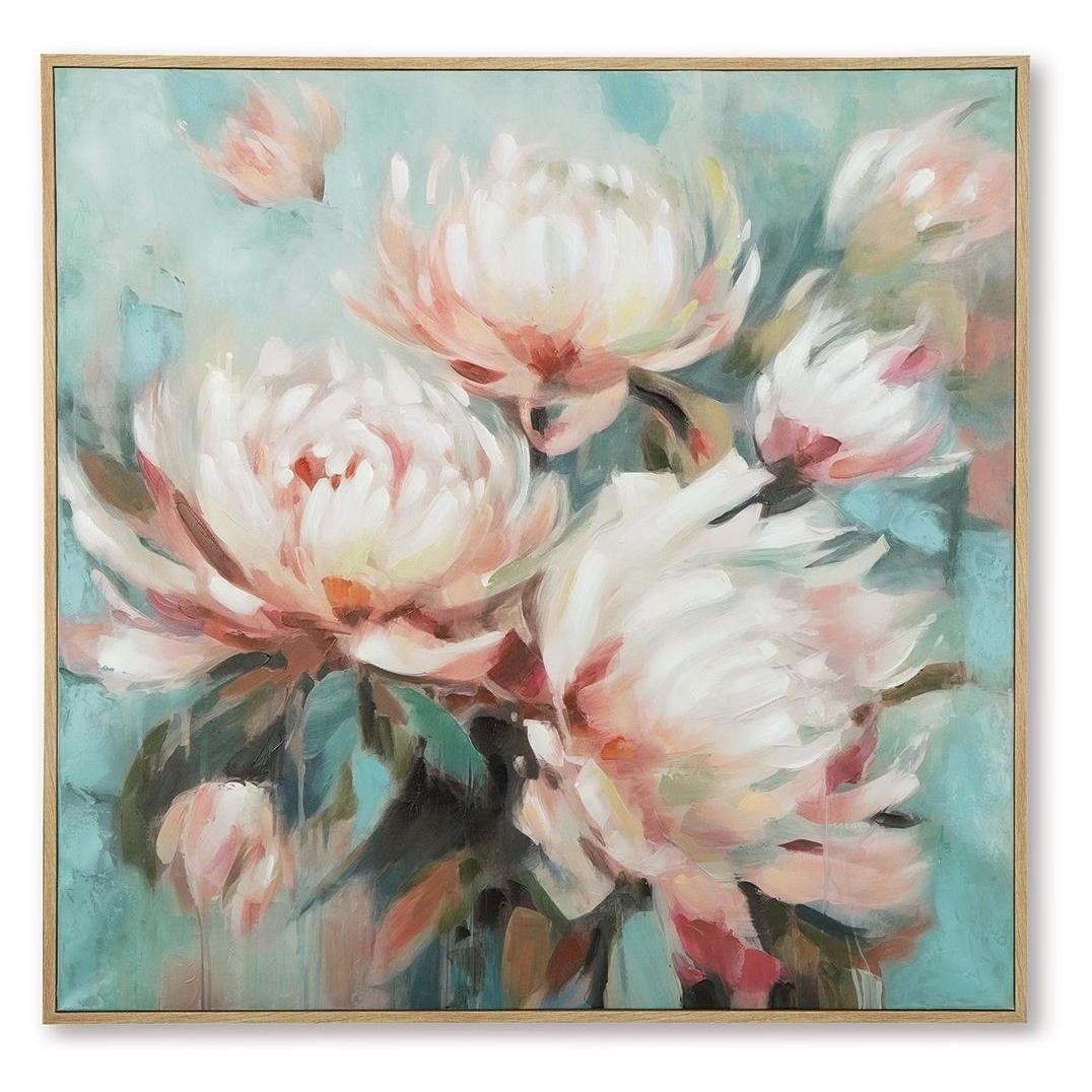 Parryville - Aqua / Pink - Wall Art