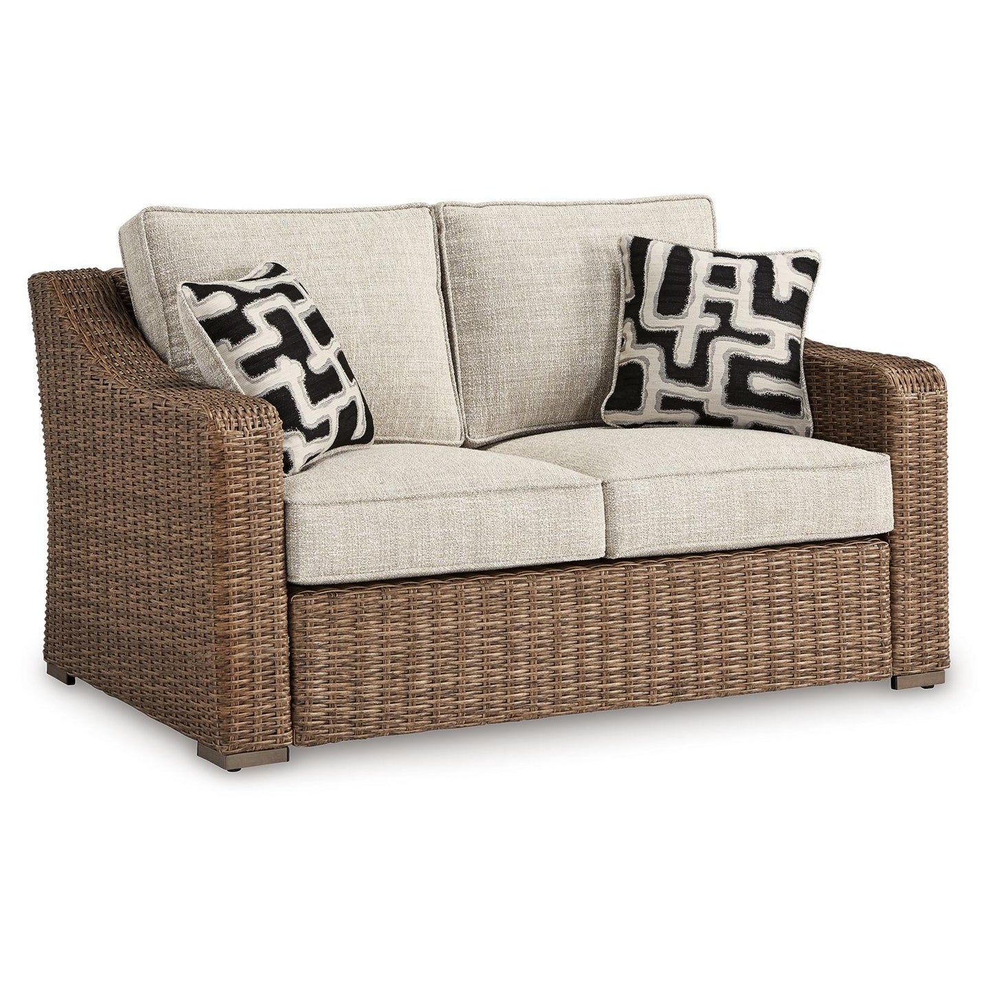 Beachcroft - Beige - Loveseat With Cushion