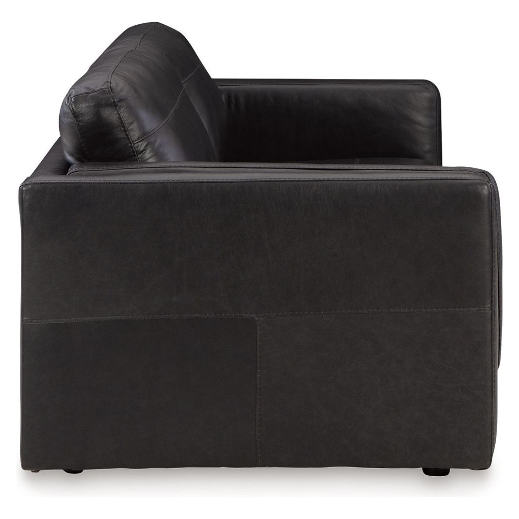 Amiata - Onyx - Sofa - Leather Match