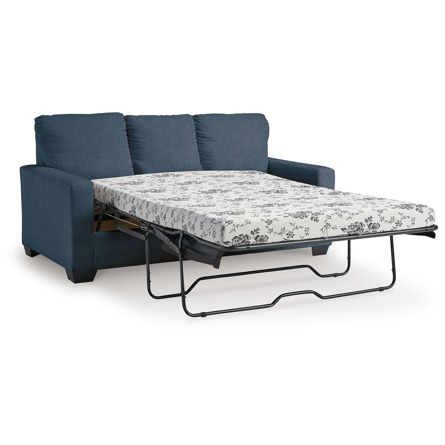 Rannis - Navy - Full Sofa Sleeper - Fabric