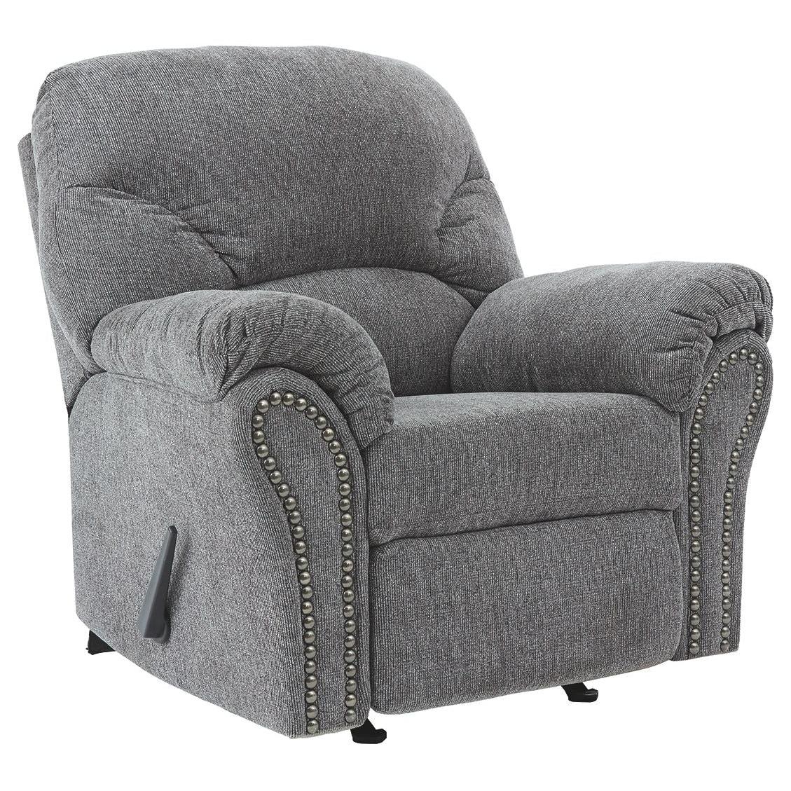 Allmaxx - Rocker Recliner - Pewter