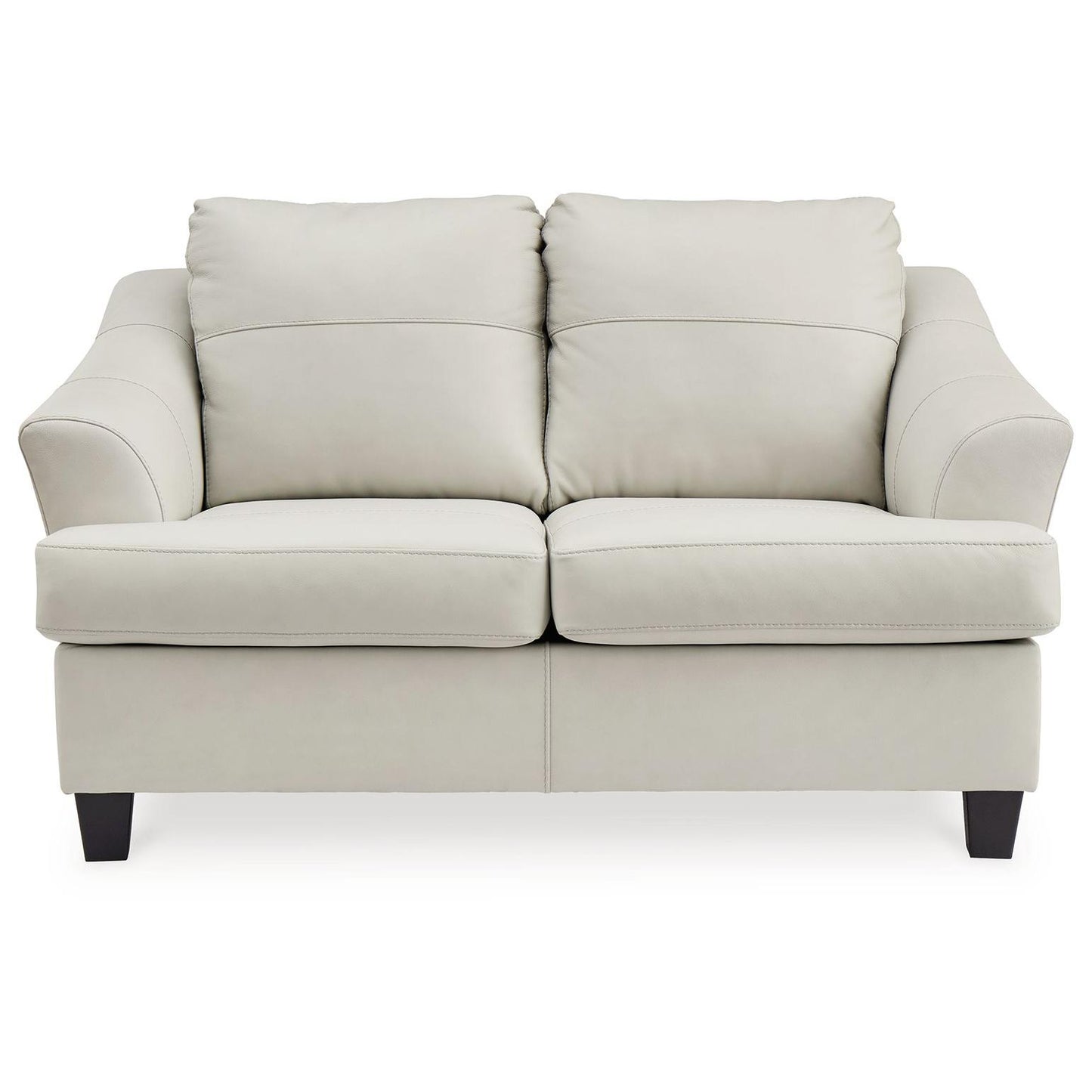 Genoa - Coconut - Loveseat - Leather Match