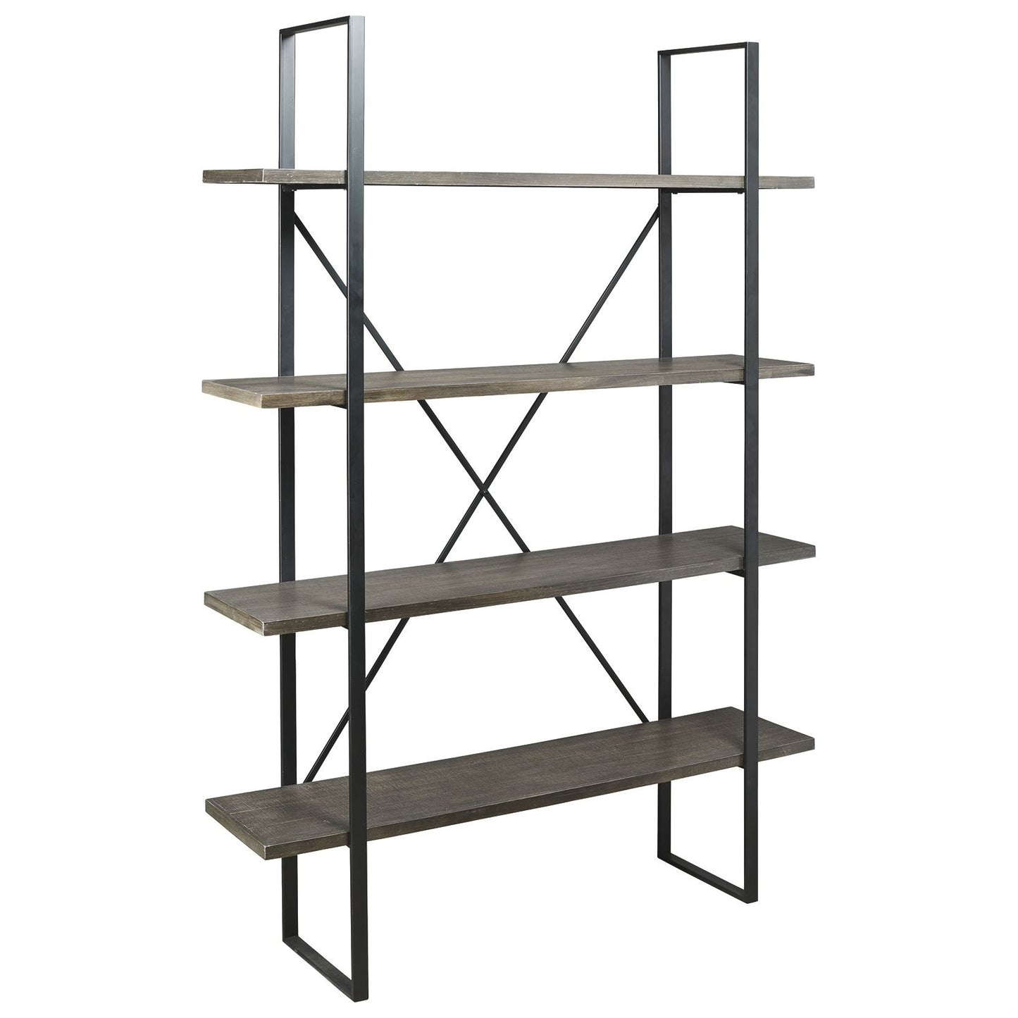 Gilesgrove - Black / Gray - Bookcase