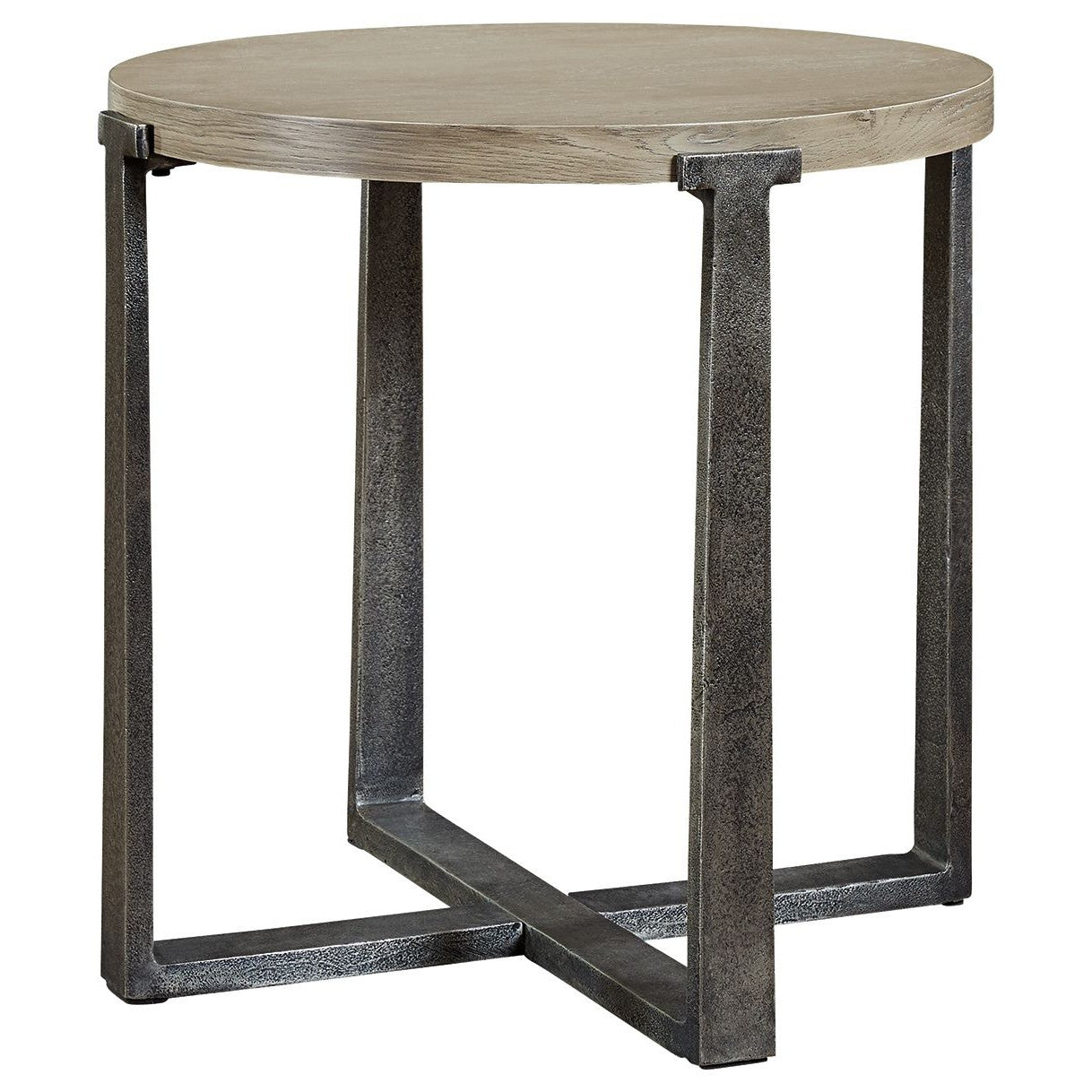 Dalenville - Gray - Round End Table