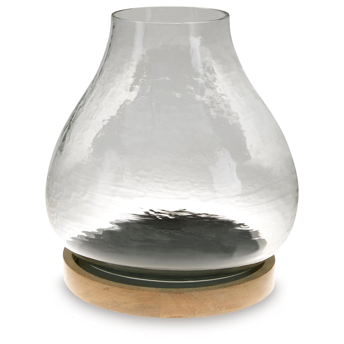 Adalisen - Clear / Brown - Candle Holder