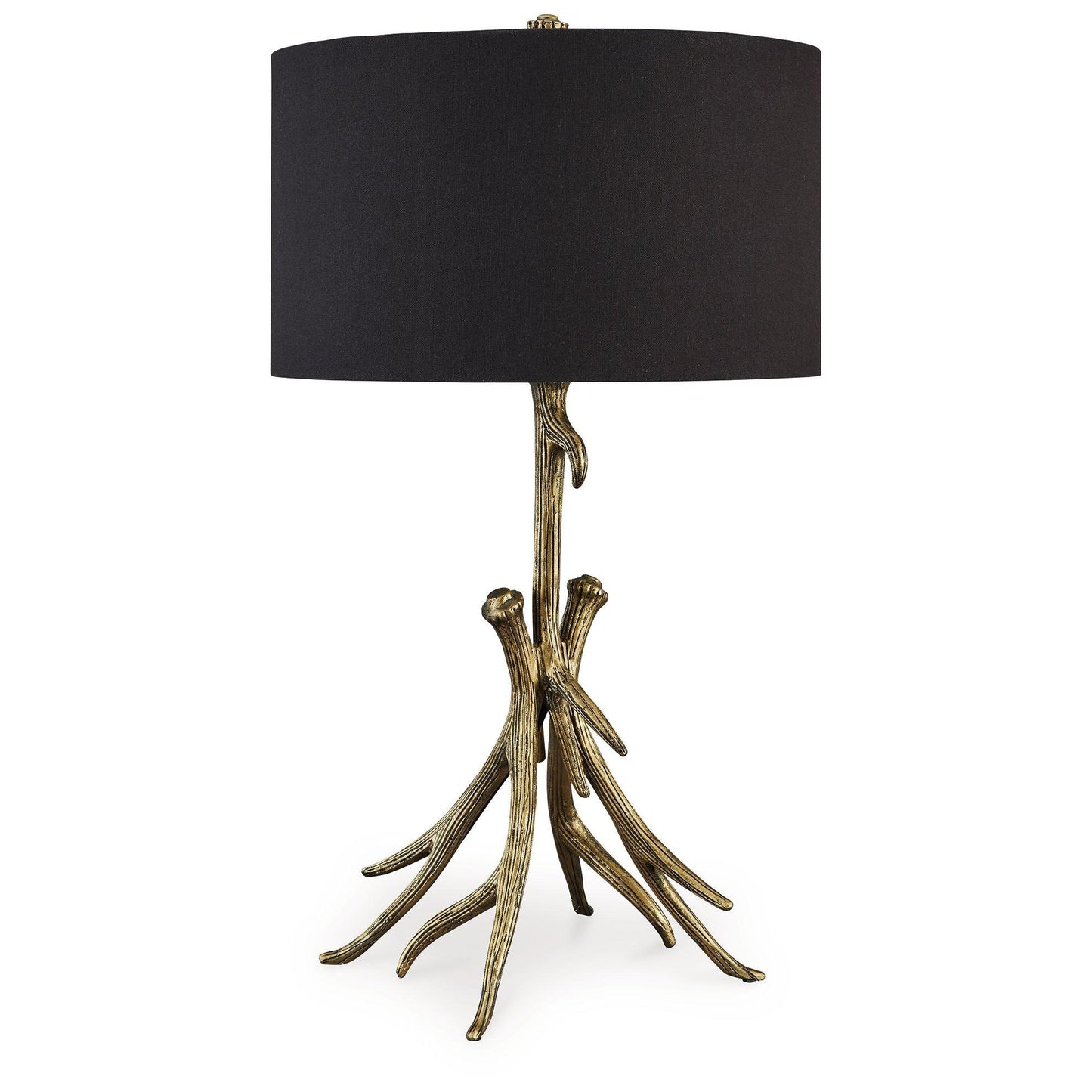 Josney - Antique Gold Finish - Metal Table Lamp