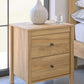 Bermacy - Light Brown - Two Drawer Night Stand