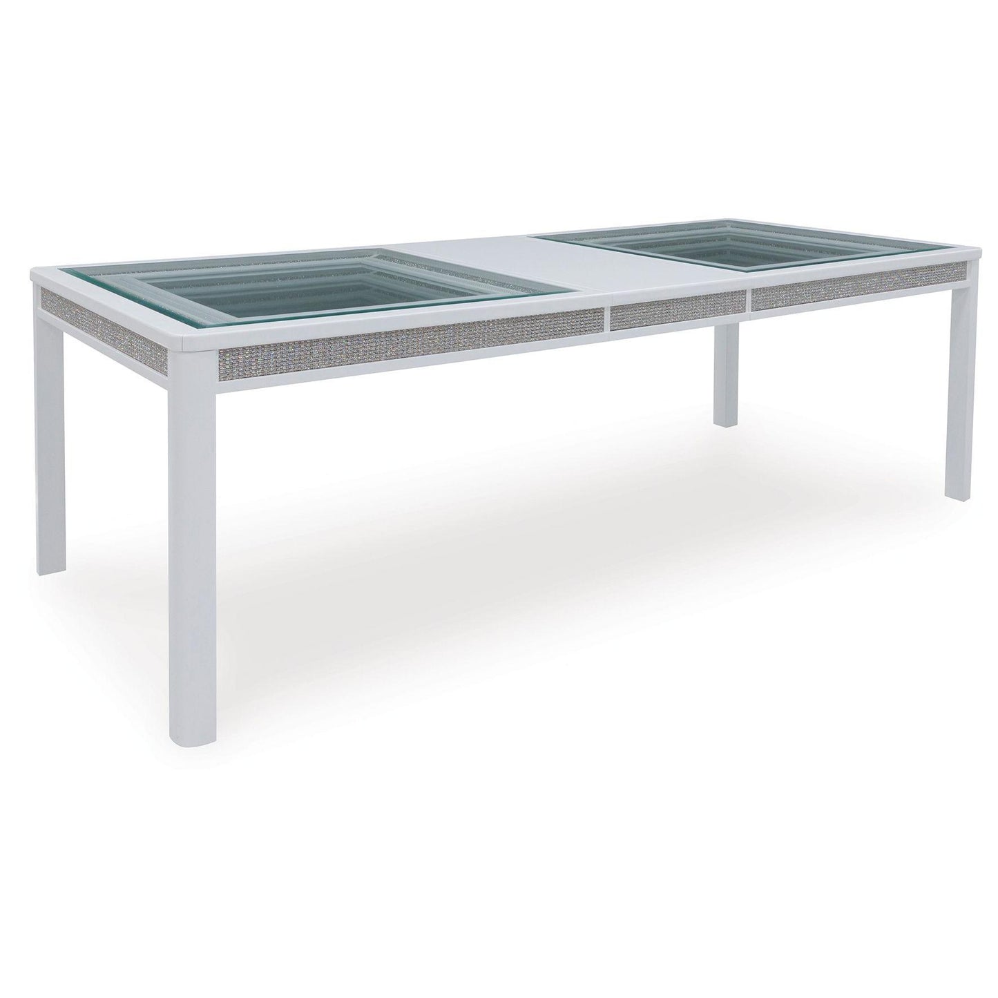 Chalanna - White - Rectangular Dining Room Extension Table
