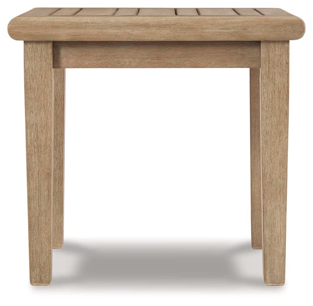 Gerianne - Square End Table - Brown - Fraser Furniture & Mattresses