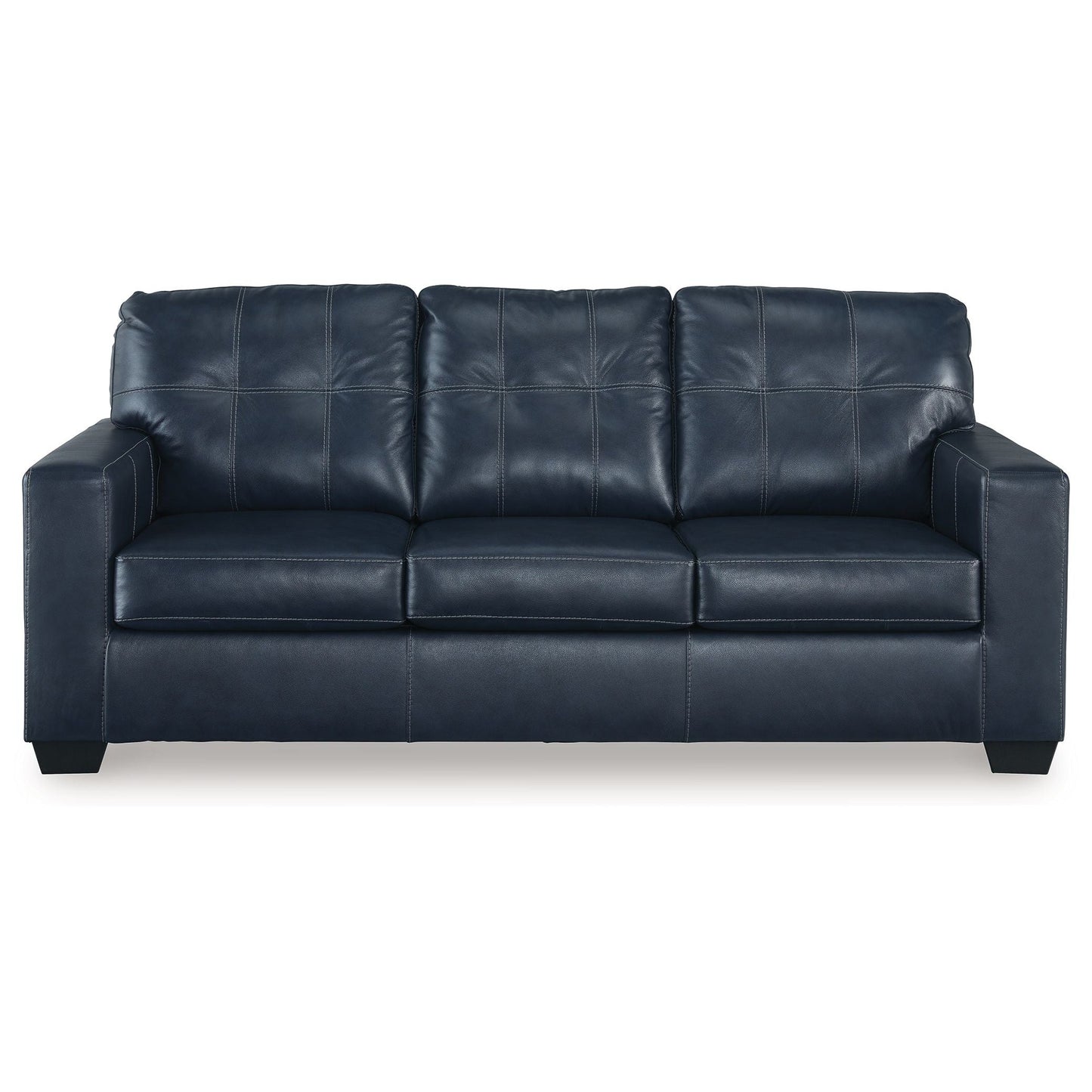 Santorine - Ocean - Queen Sofa Sleeper- Leather Match