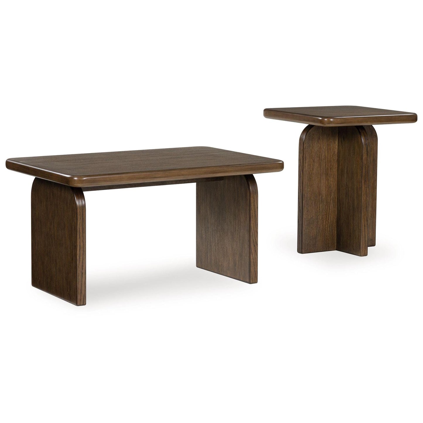 Shawbeck - Medium Brown - Occasional Table Set (Set of 2)