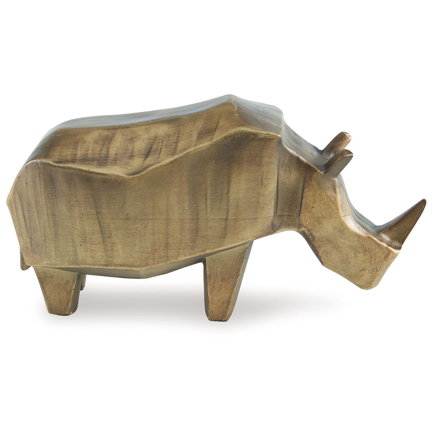 Gentwell - Antique Gold Finish - Sculpture