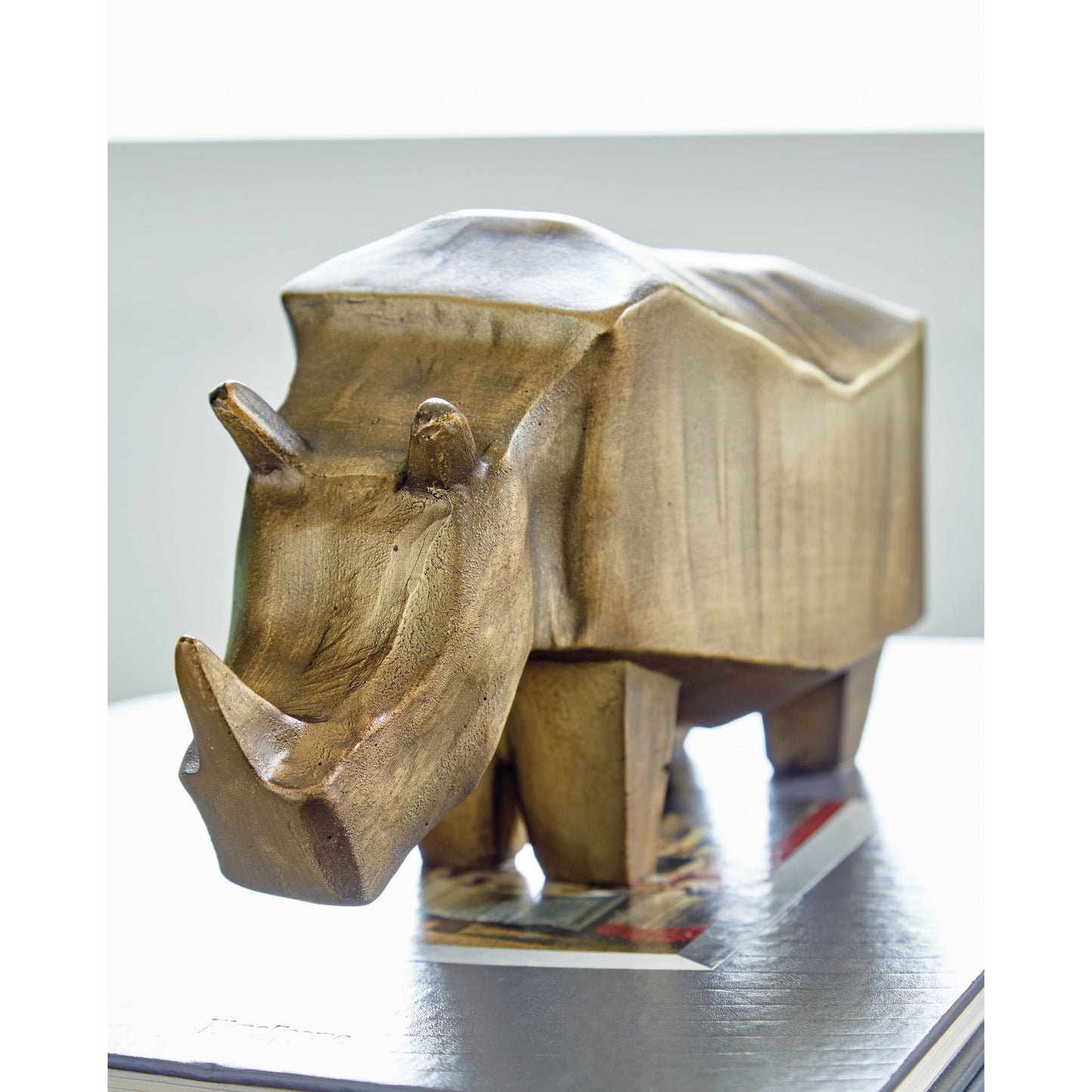 Gentwell - Antique Gold Finish - Sculpture