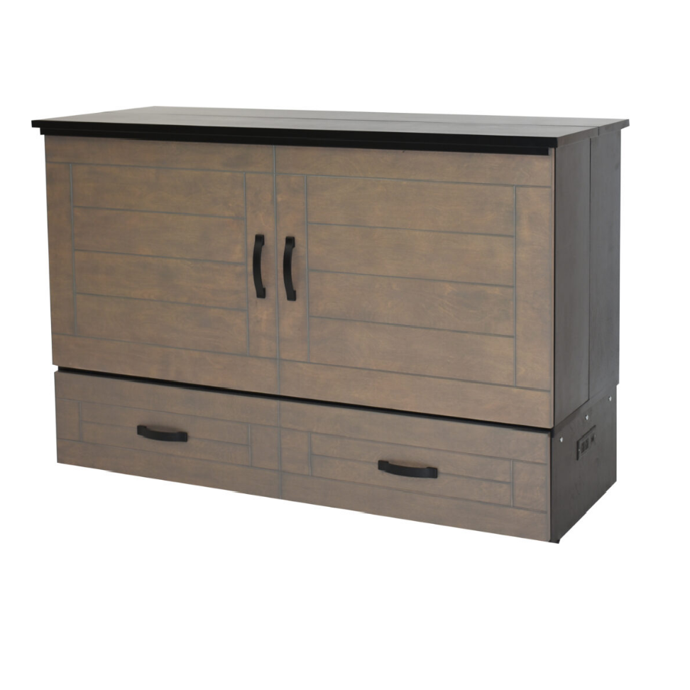 METRO CABINET BED - PEBBLE GREY