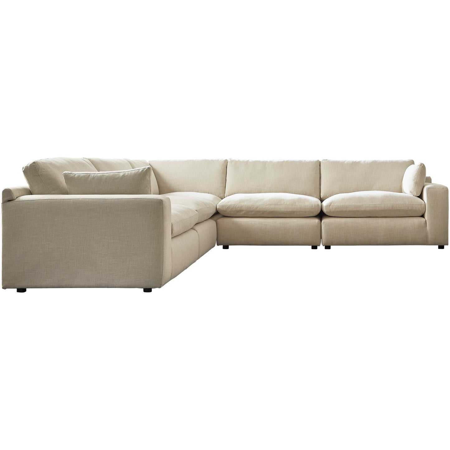ELYZA 5 PIECE SECTIONAL - LINEN