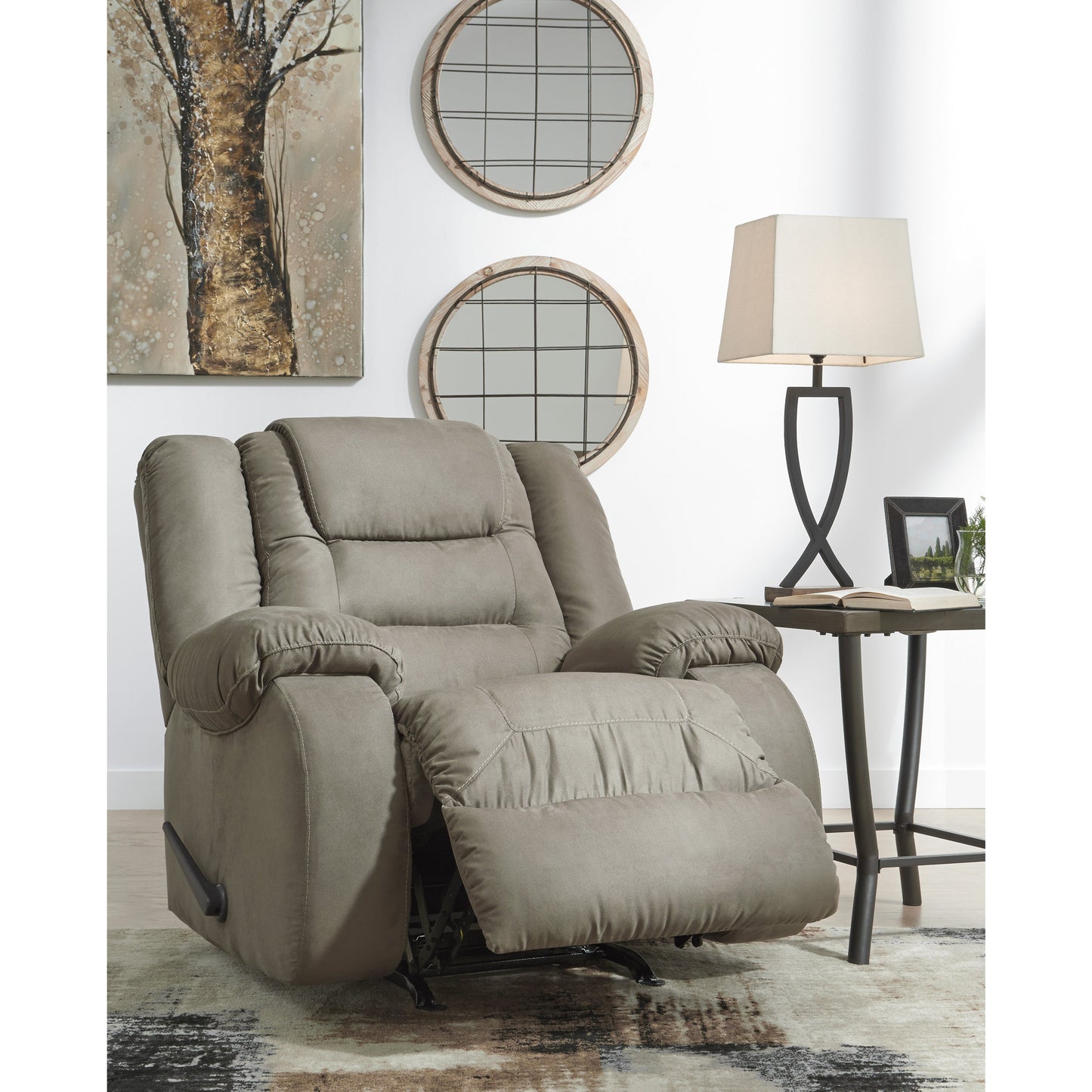 McCADE RECLINER - COBBLESTONE