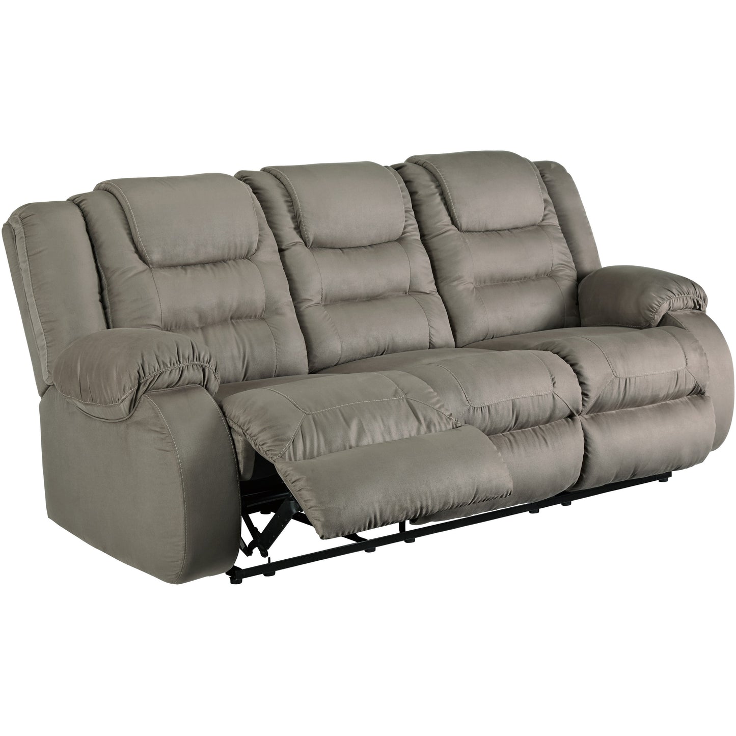 McCADE RECLINING SOFA - COBBLESTONE