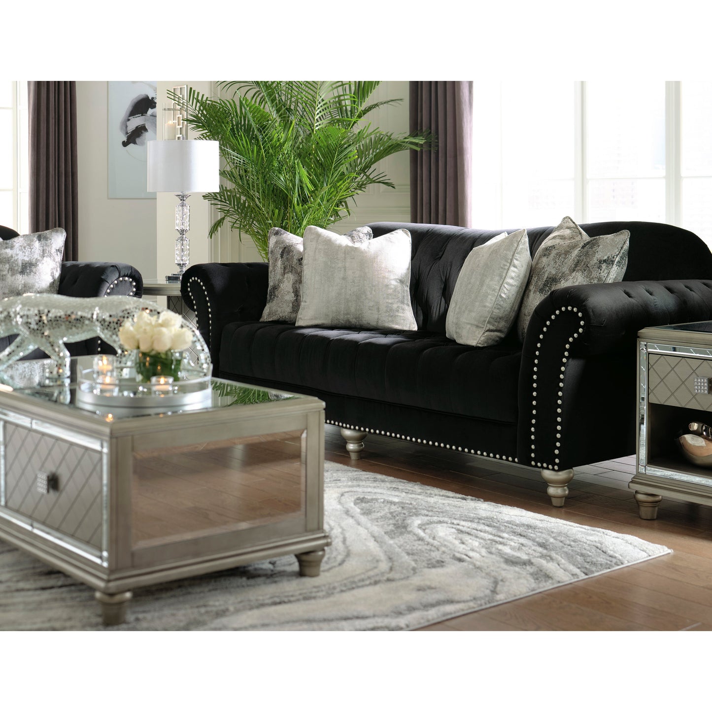 HARRIOTTE SOFA - BLACK