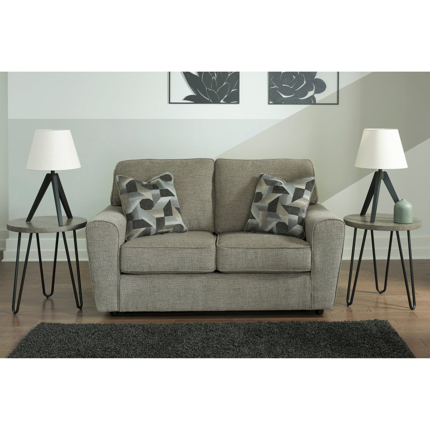 CASCILLA LOVESEAT - PEWTER