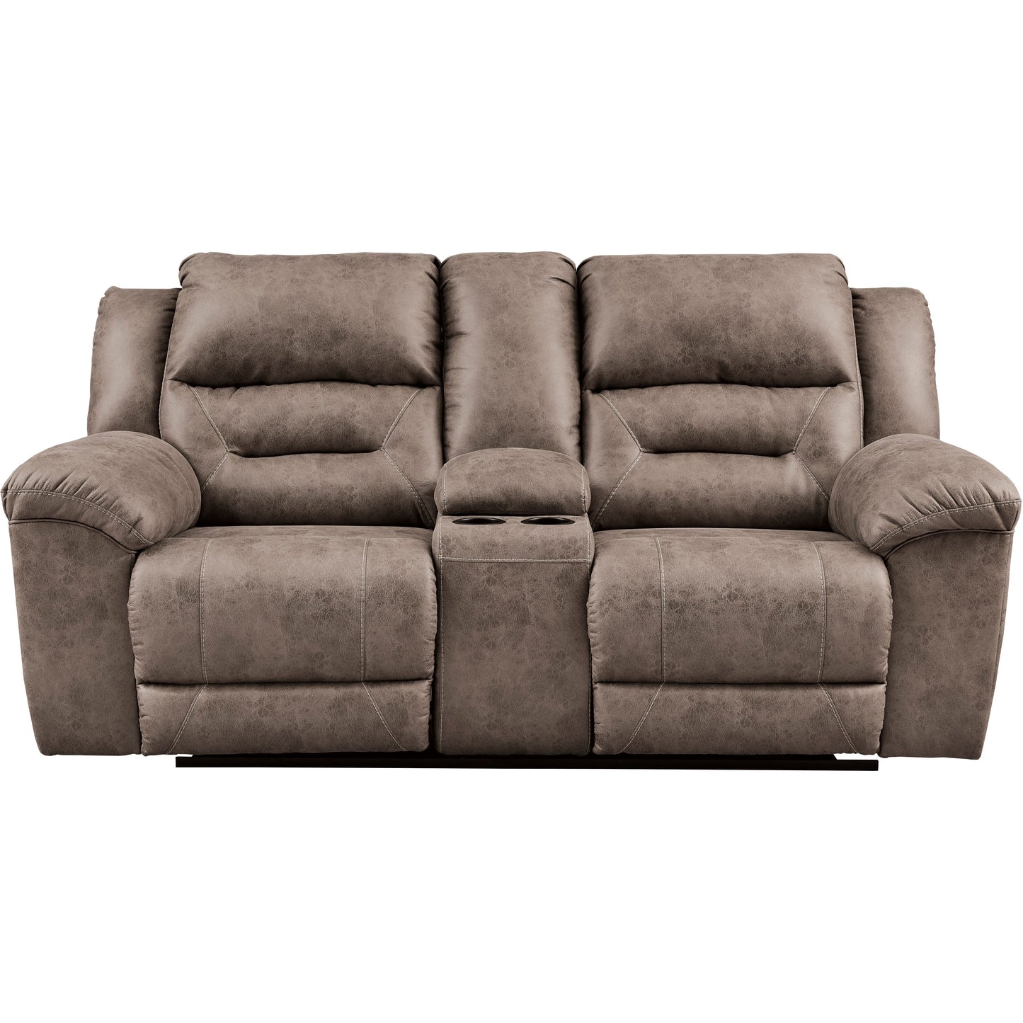 STONELAND POWER RECLINING LOVESEAT - FOSSIL