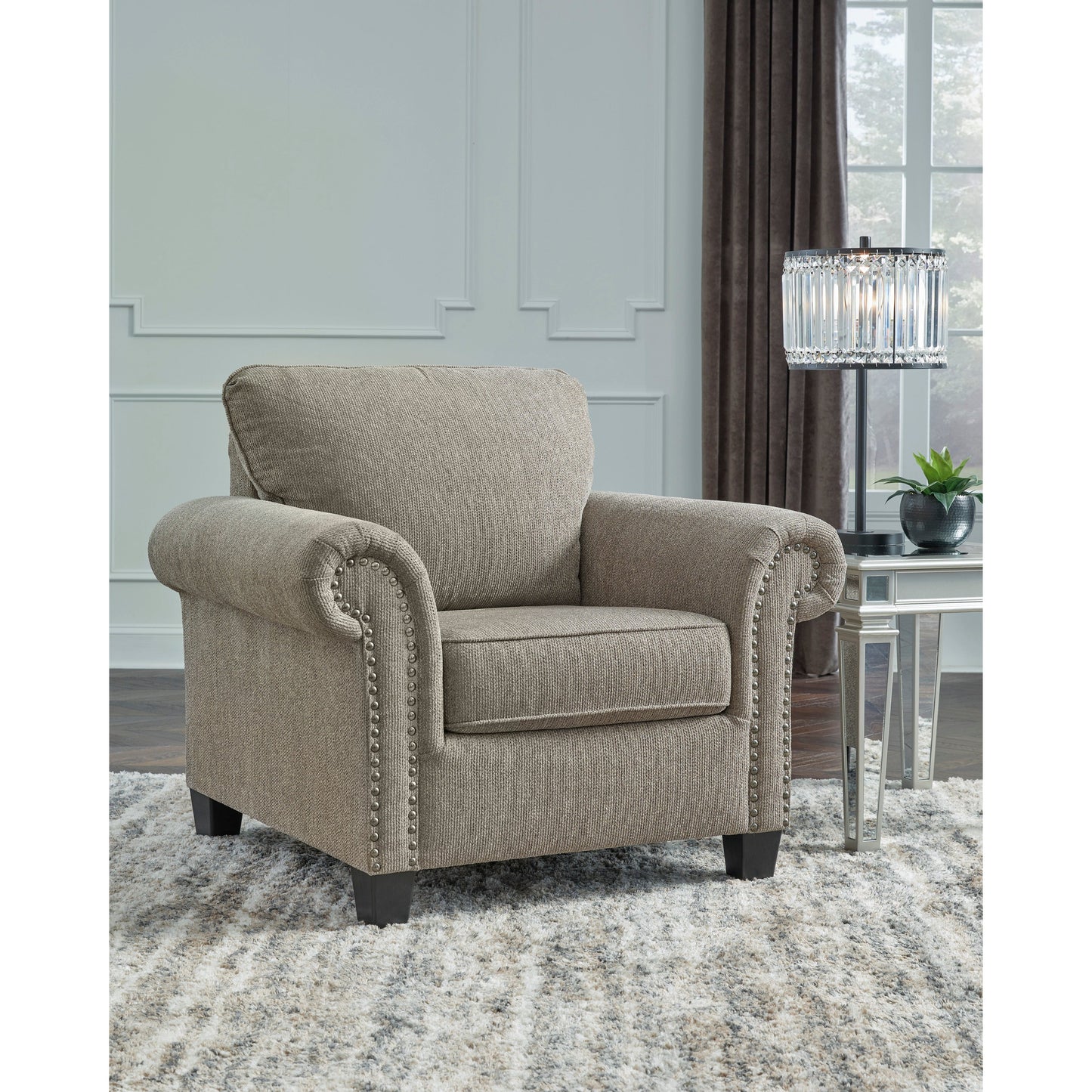SHEWSBURY CHAIR - PEWTER