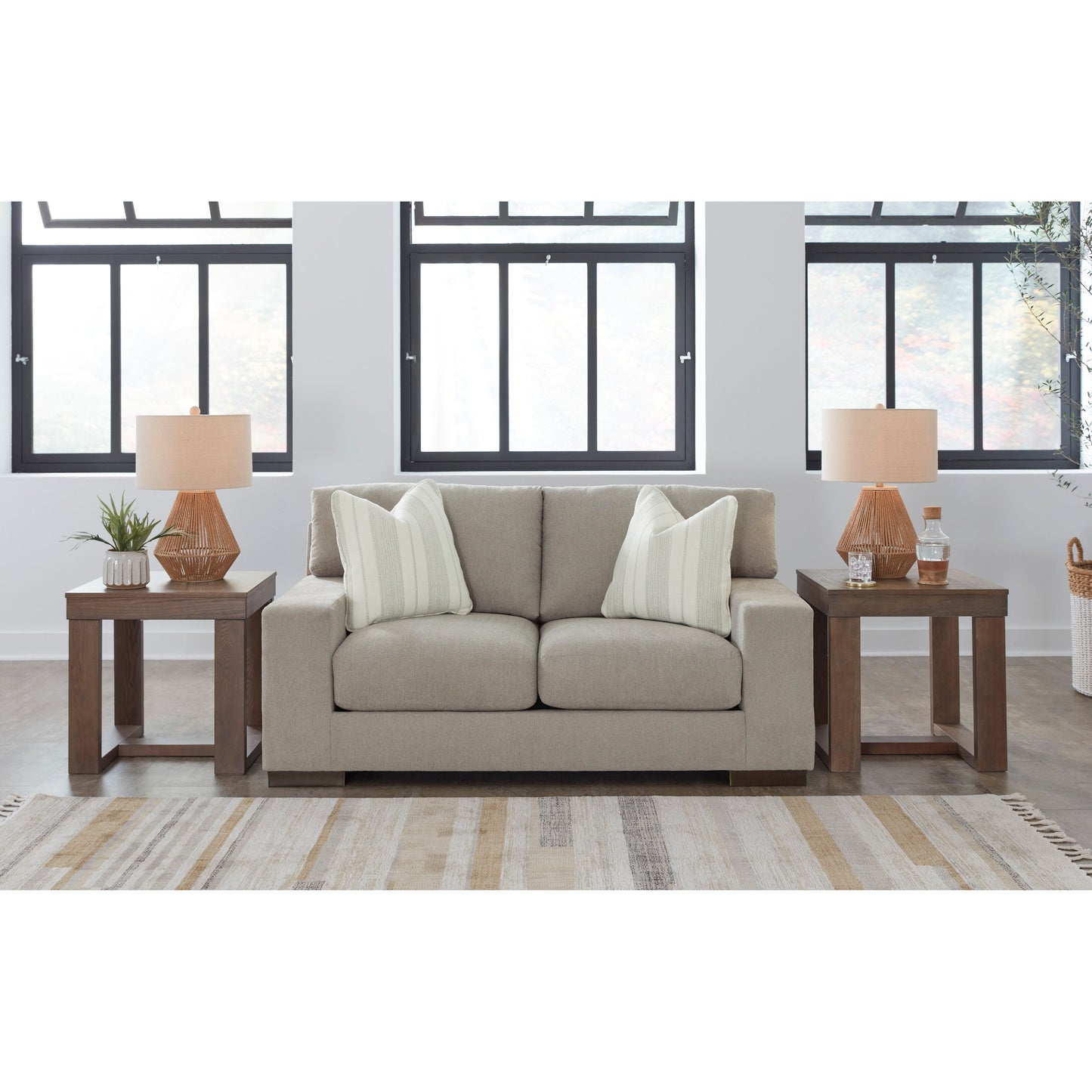 MAGGIE LOVESEAT - FLAX