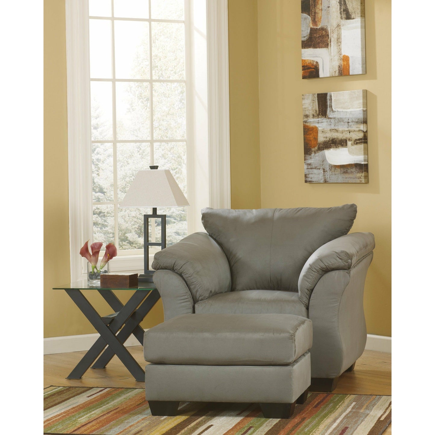 DARCY CHAIR-COBBLESTONE