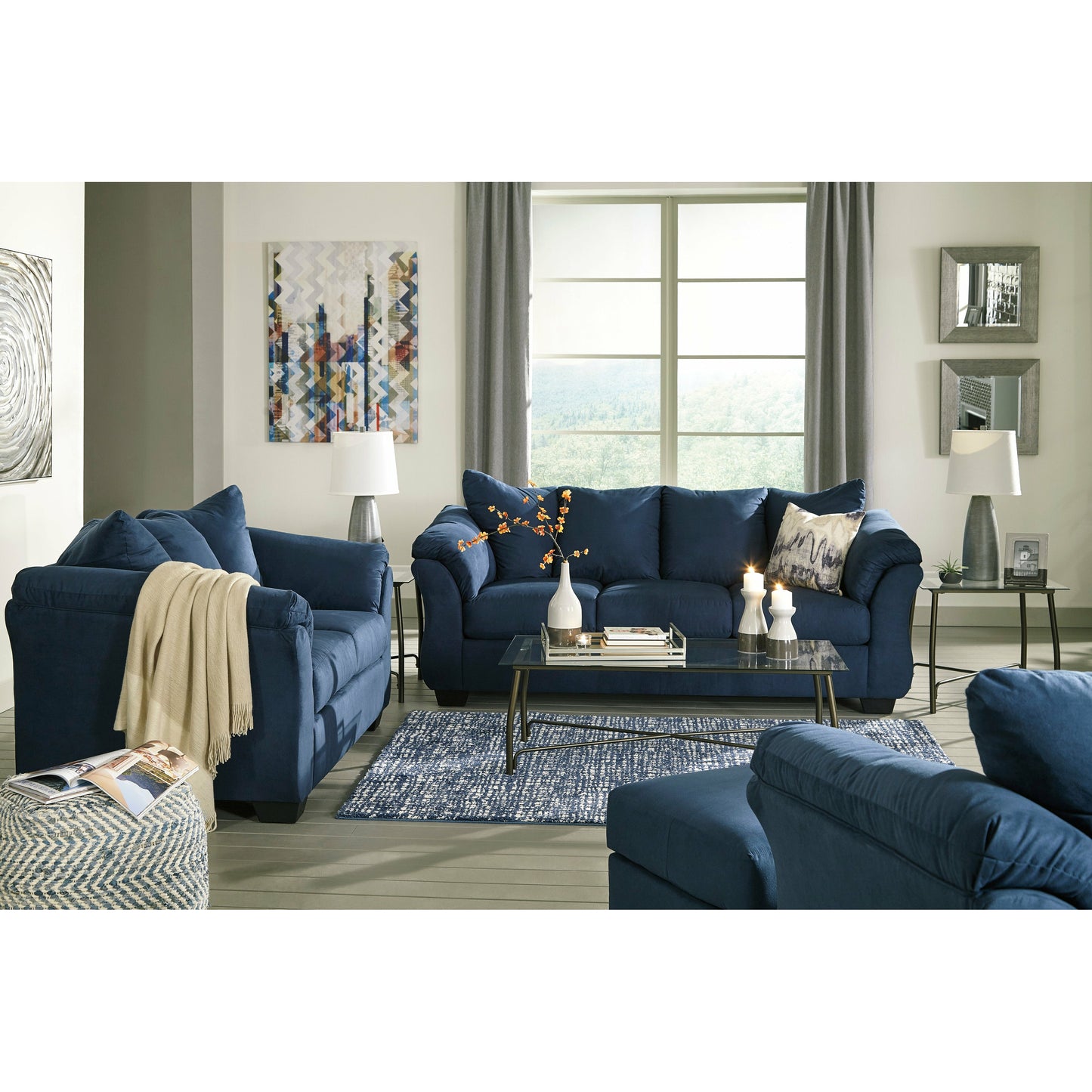 DARCY SOFA - BLUE