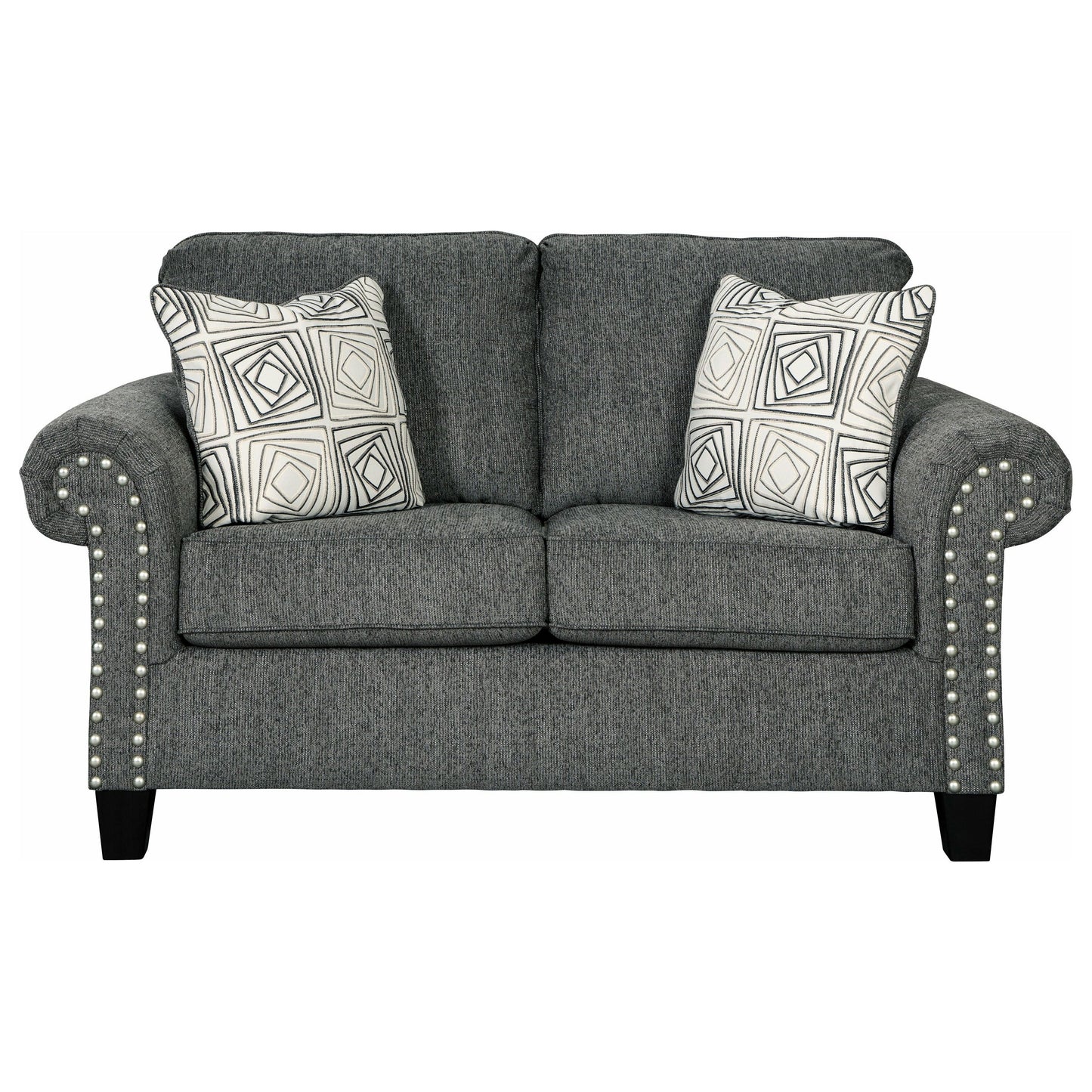 AGLENO LOVESEAT- CHARCOAL