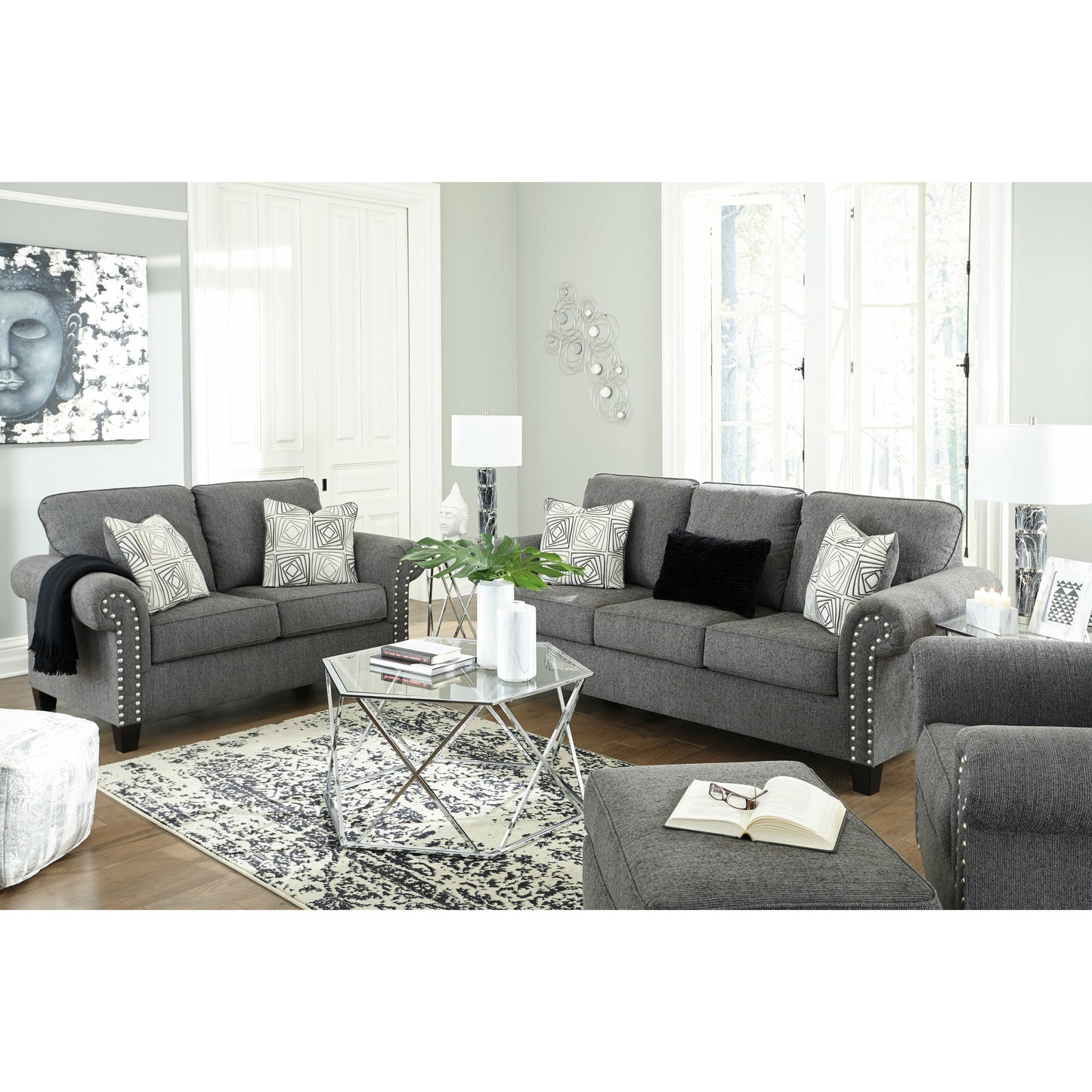 AGLENO SOFA - CHARCOAL