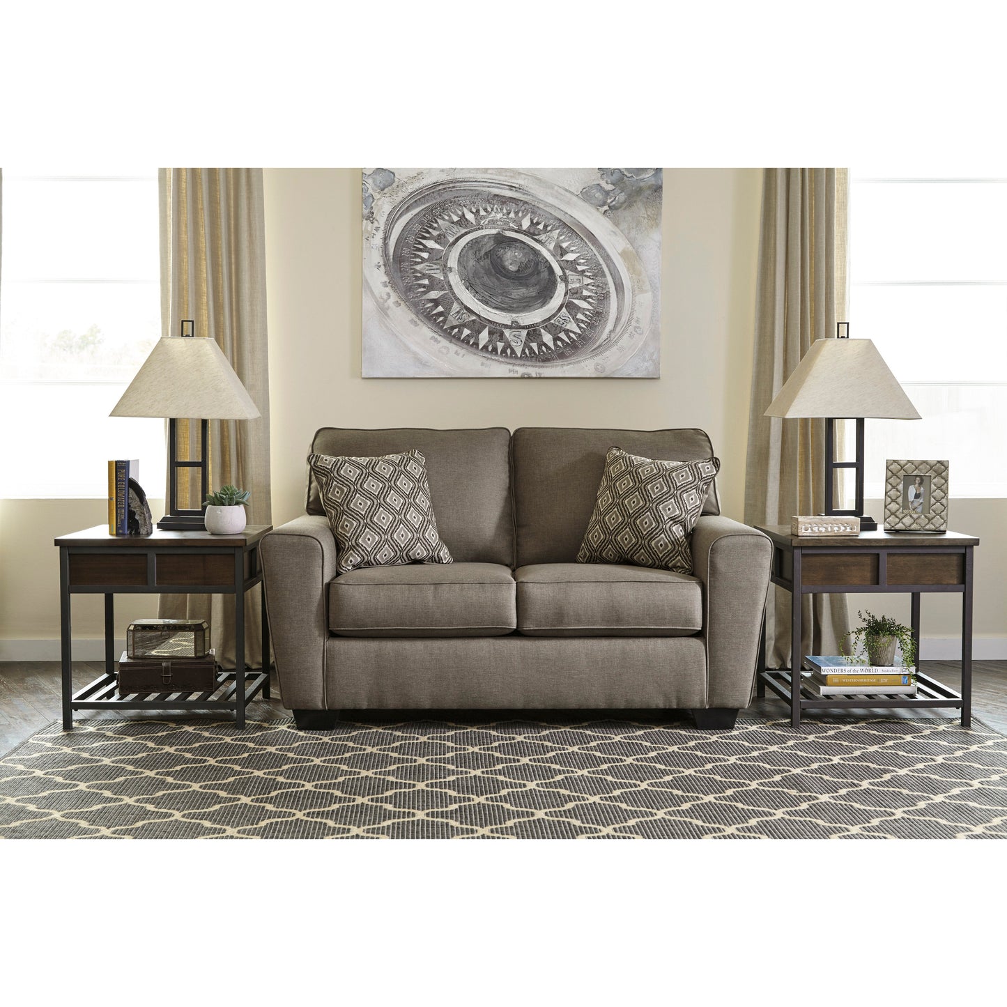 CALICHO LOVESEAT- CASHMERE