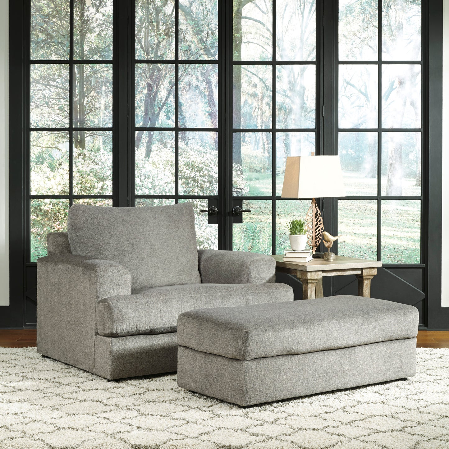 SOLETREN OTTOMAN - ASH