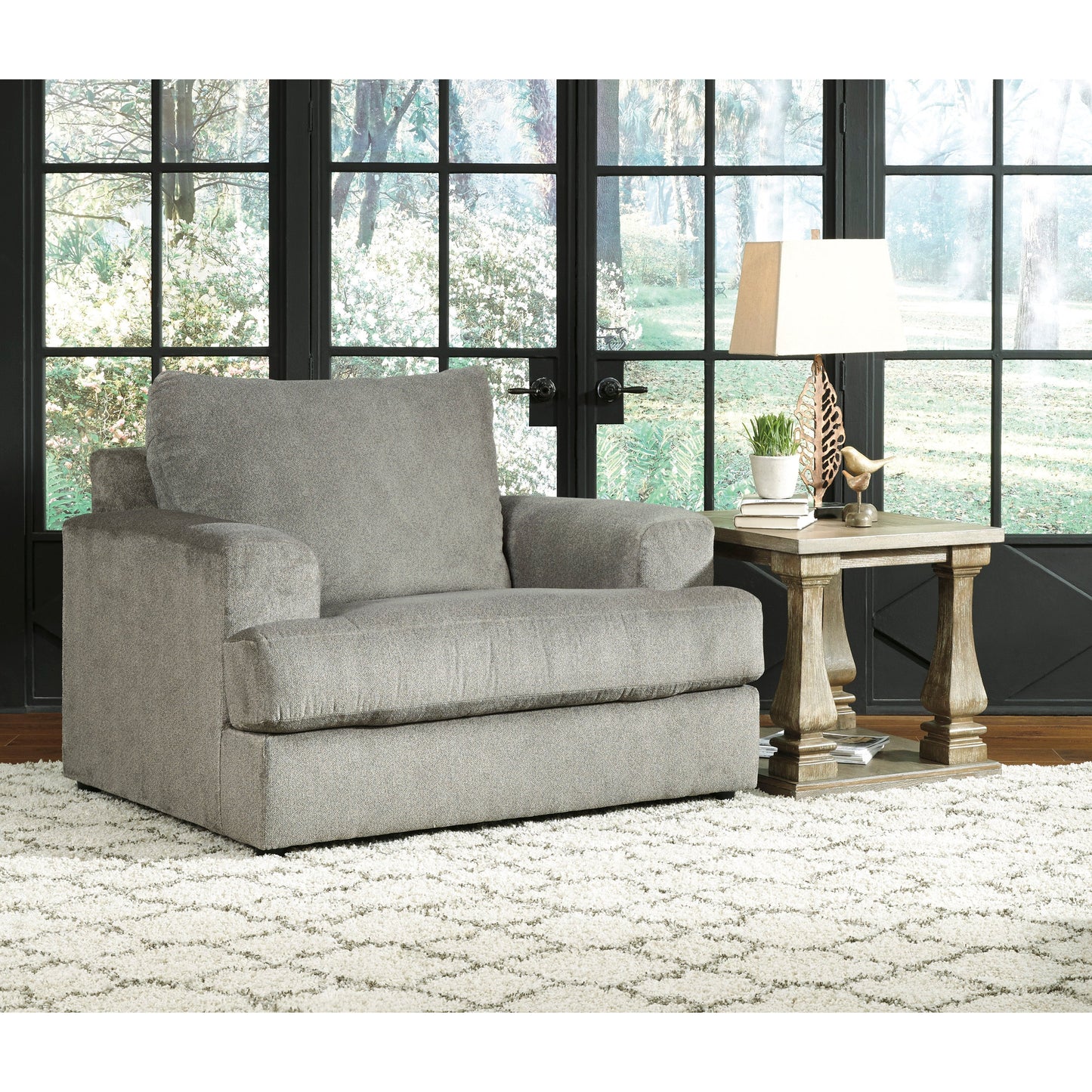 SOLETREN OVERSIZED CHAIR - ASH