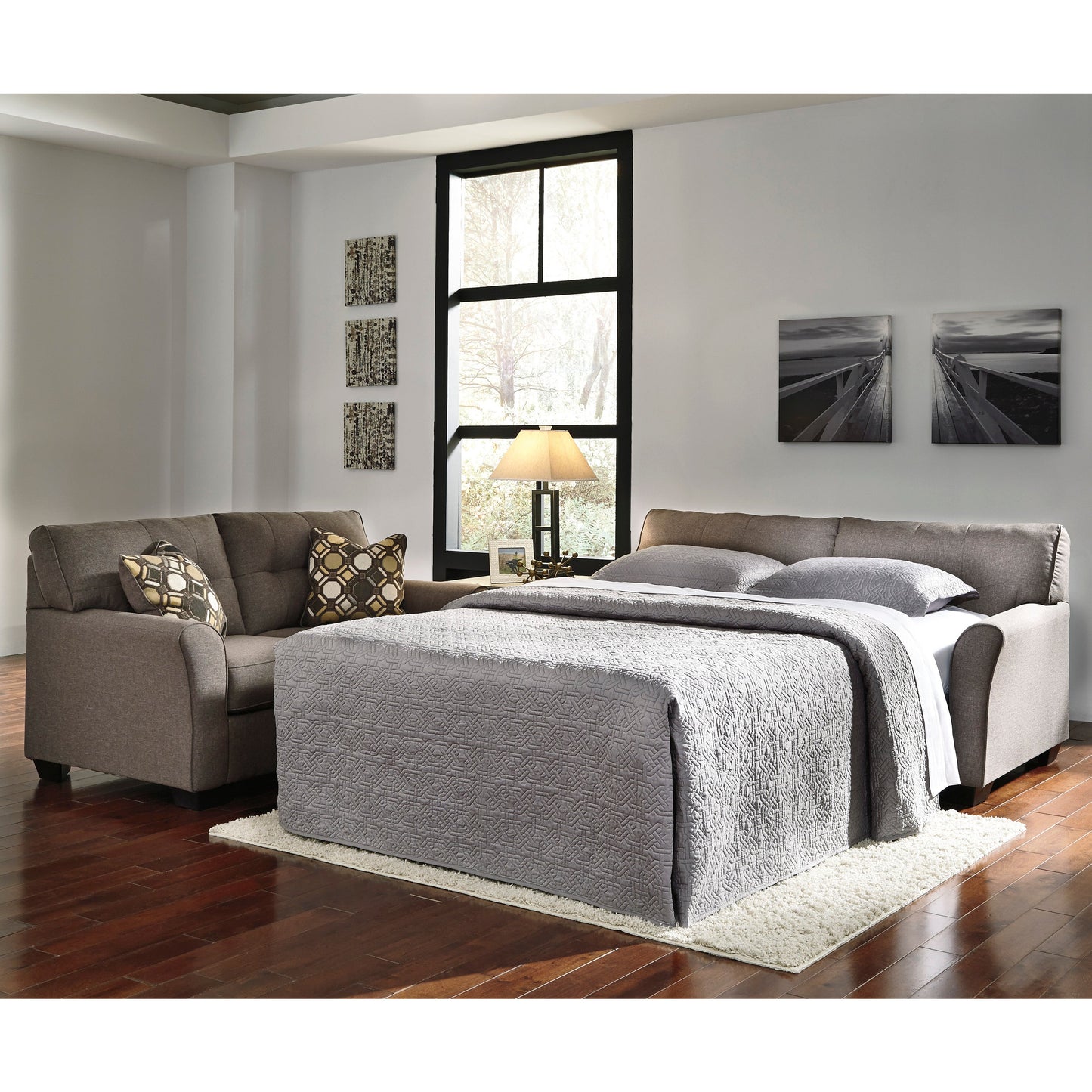 TIBBEE FULL SOFA SLEEPER - SLATE