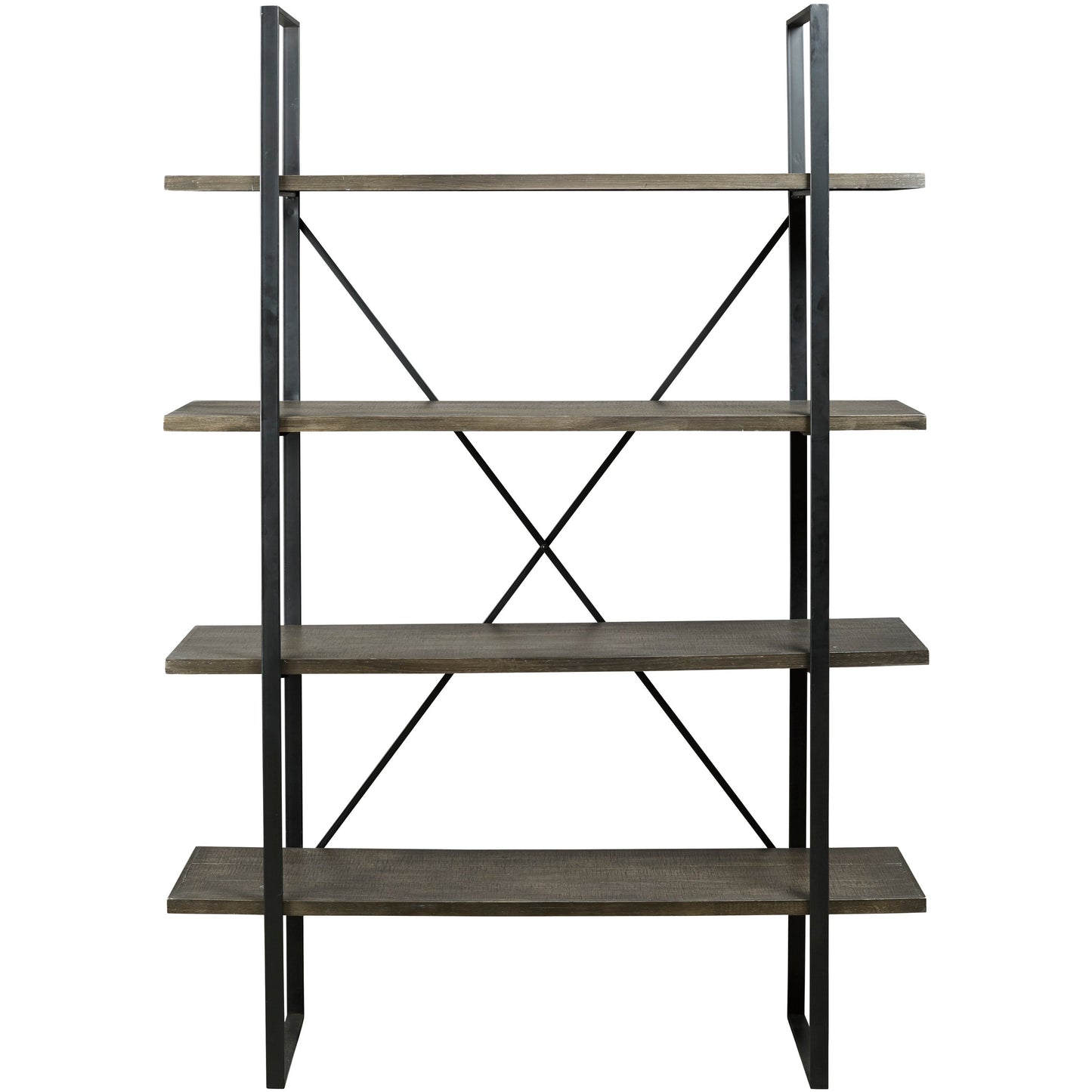GILESGROVE BOOKCASE - BLACK/GREY