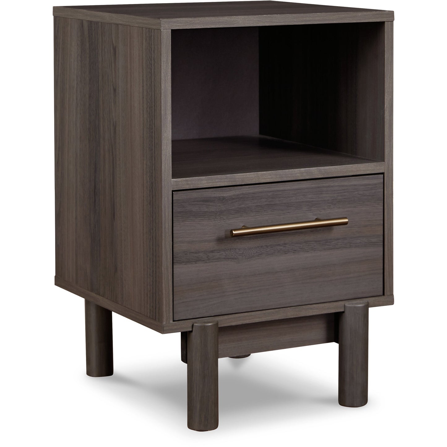 BRYMONT NIGHT STAND - DARK GRAY