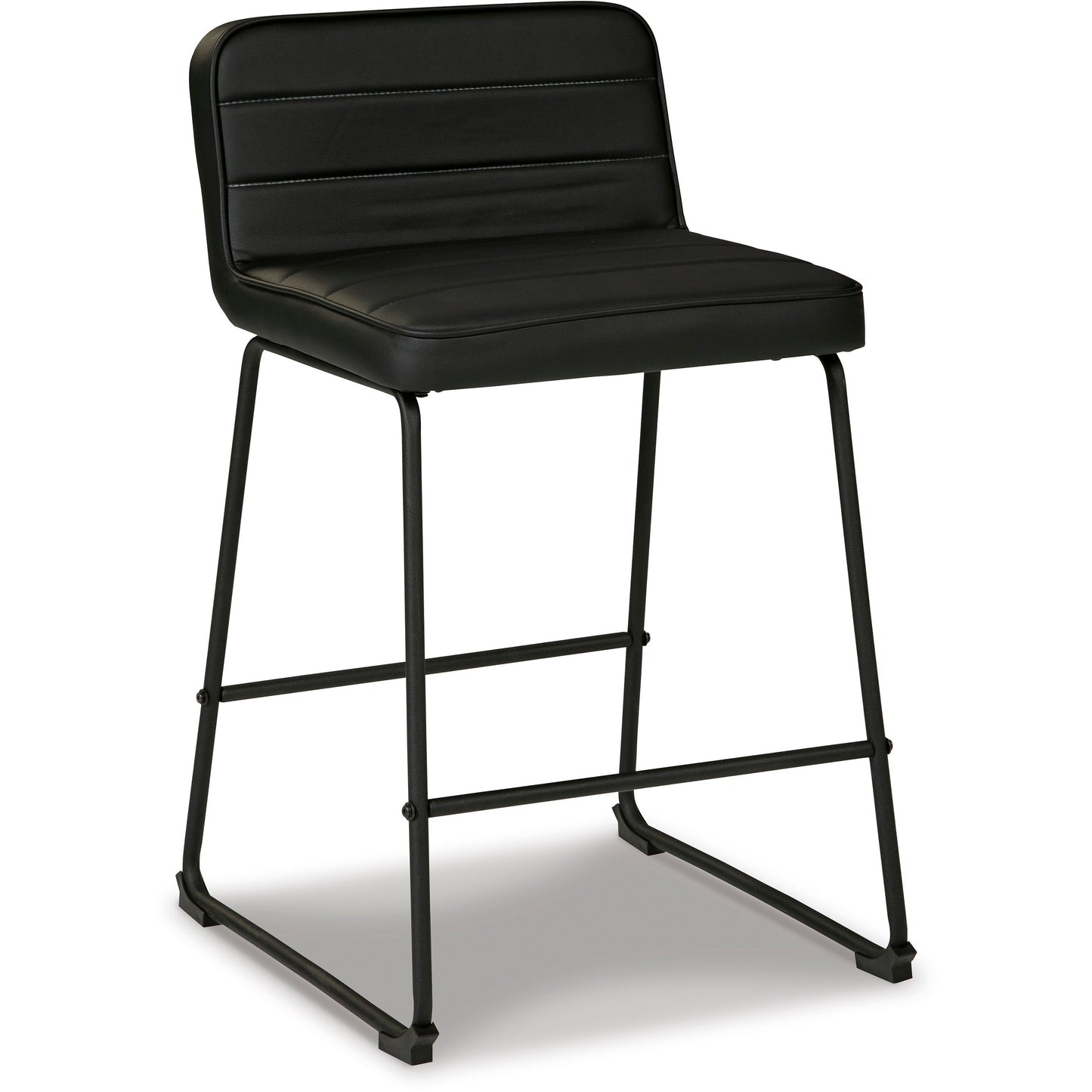 NERISON COUNTER HEIGHT BARSTOOL - BLACK