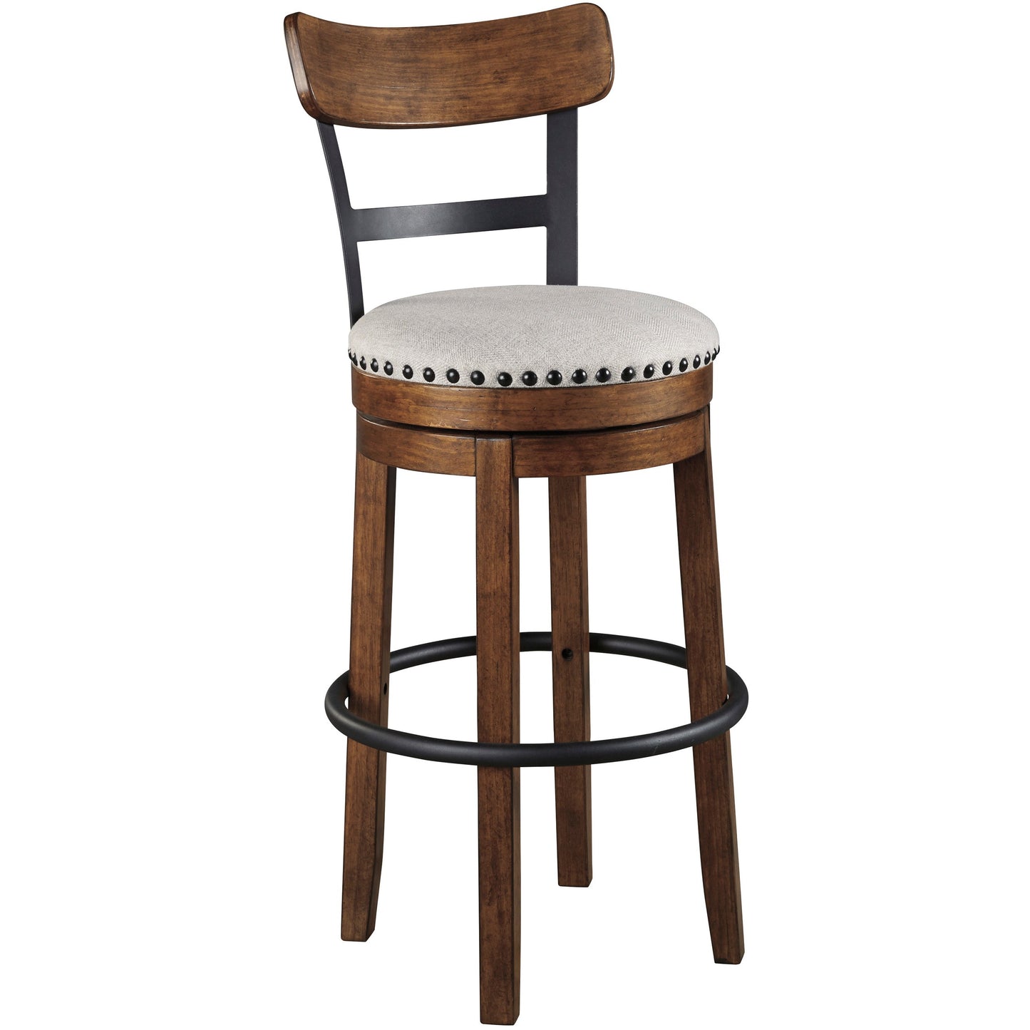 VALEBECK BAR HEIGHT BARSTOOL - BROWN